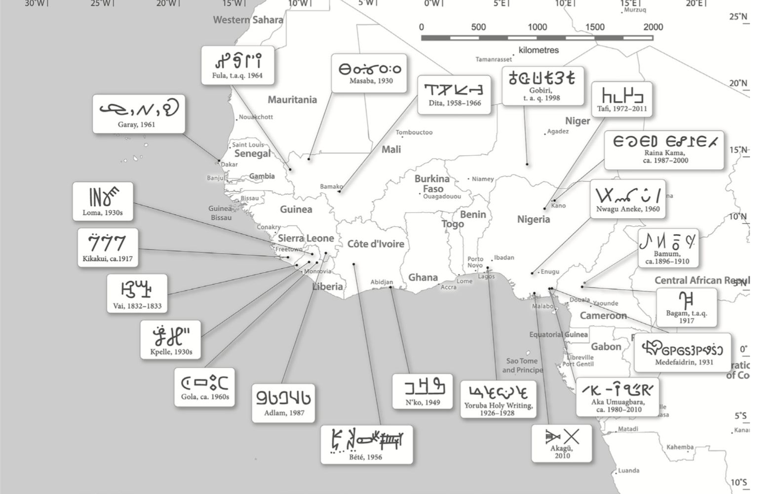 New scripts of West Africa | Scrolller
