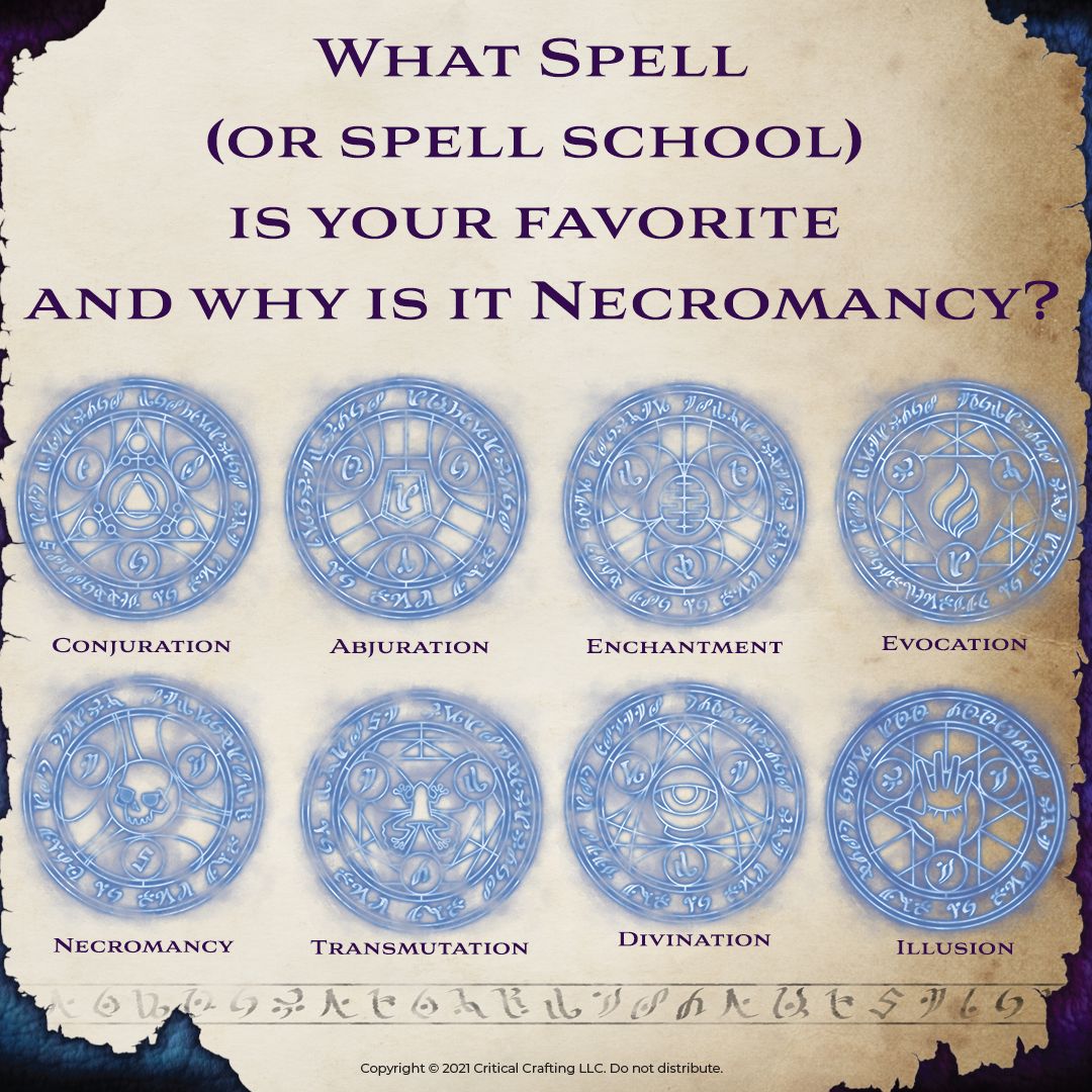 What's your favorite spell or spell school, and why? | Scrolller