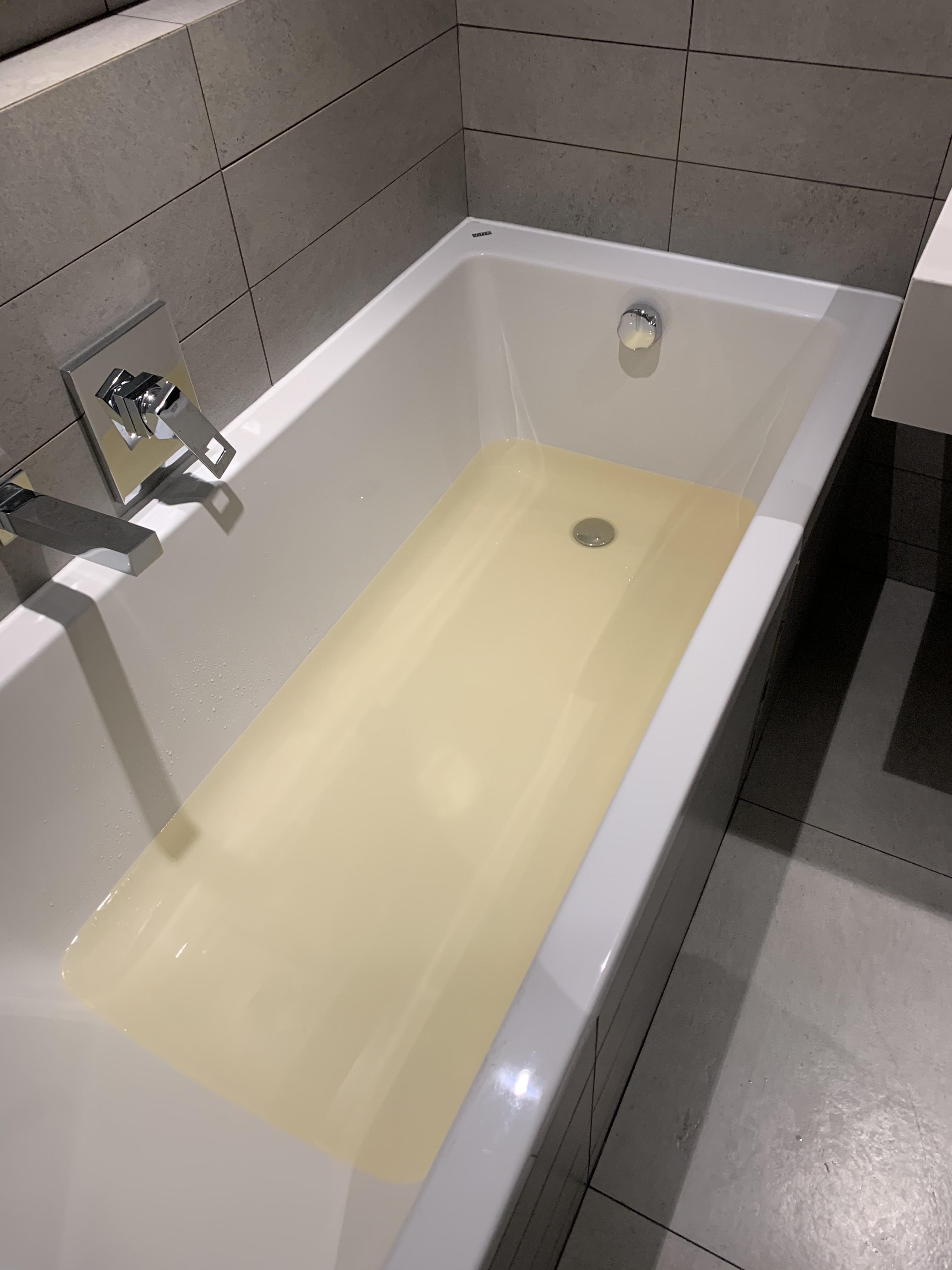 Why is my water yellow? Scrolller