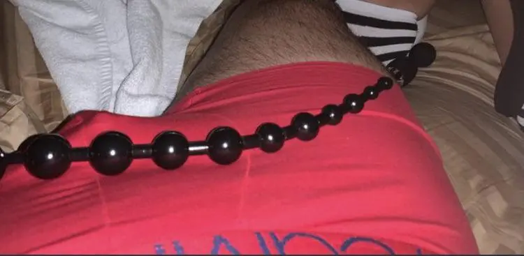 Wife shared her fantasy! As I was tied to the bed.