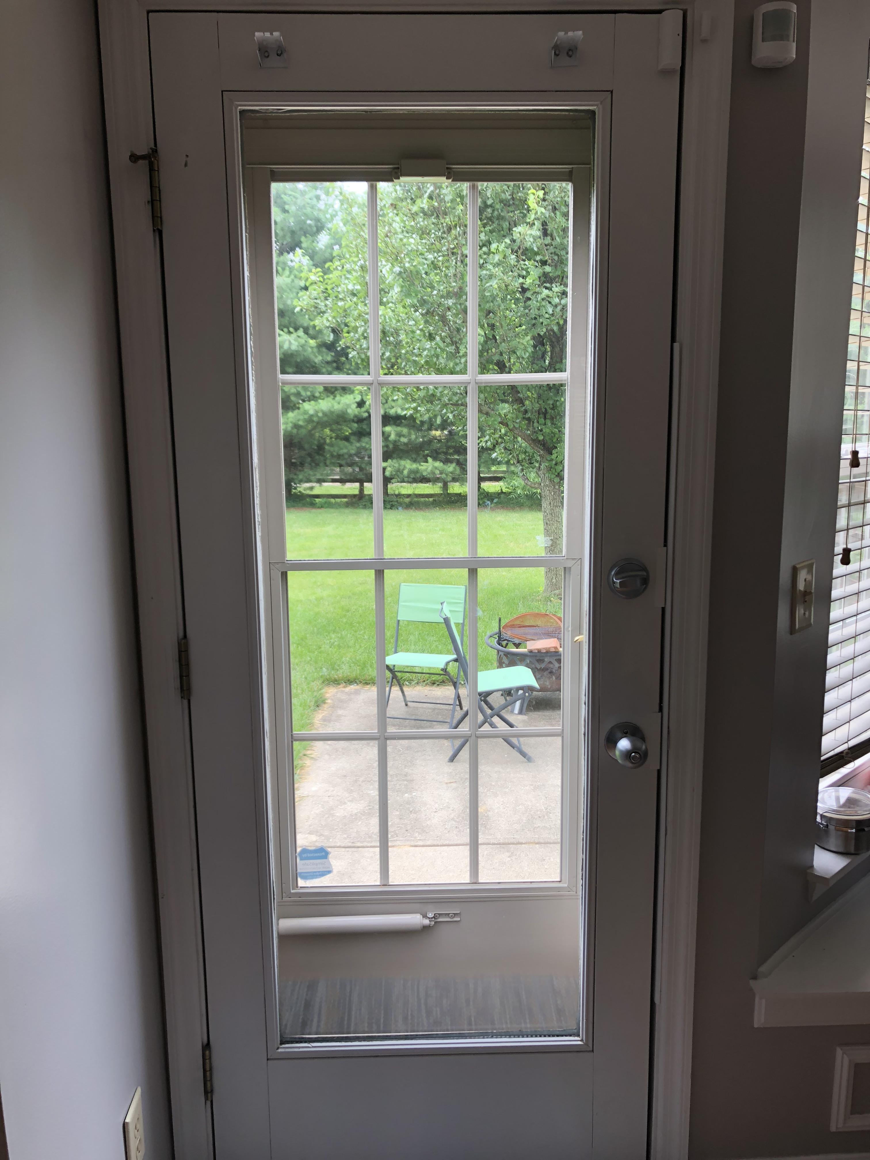 Window treatment ideas for this door? | Scrolller
