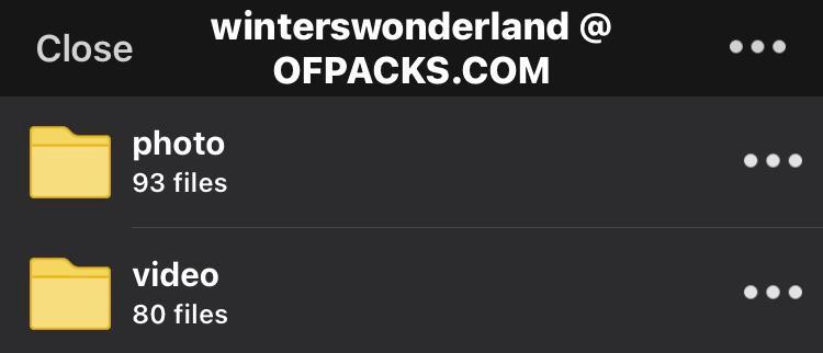 Winterswonderland OF mega $5 hit dm | Scrolller