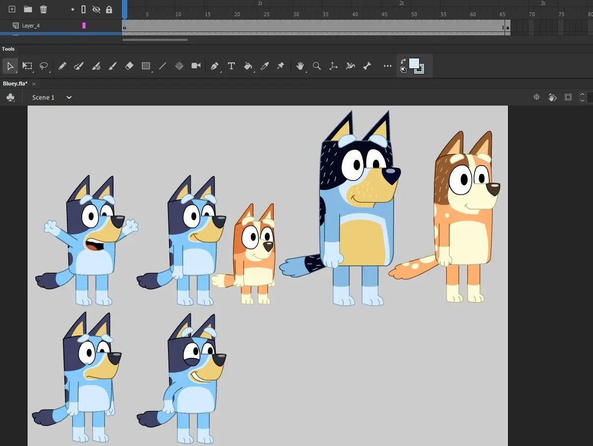 Discover more like Bluey: [WIP] Bluey in Adobe Animate (Flash) and ...