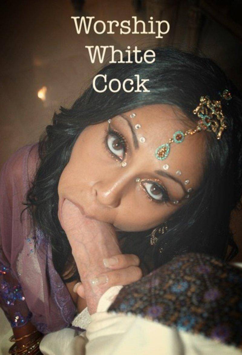 Worship white cock!