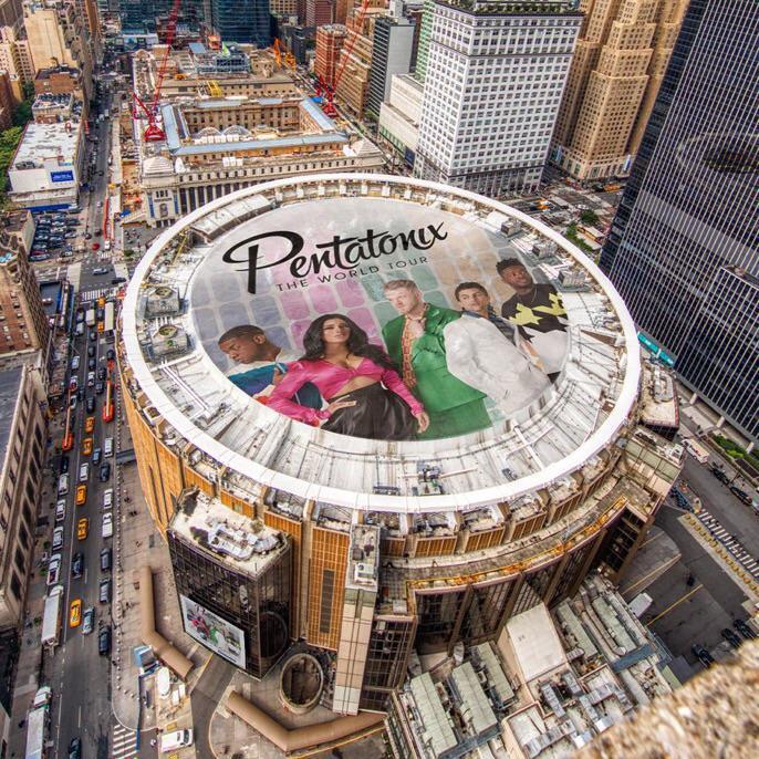 Wow!!! Pentatonix is playing Madison Square Garden tonight. What a big