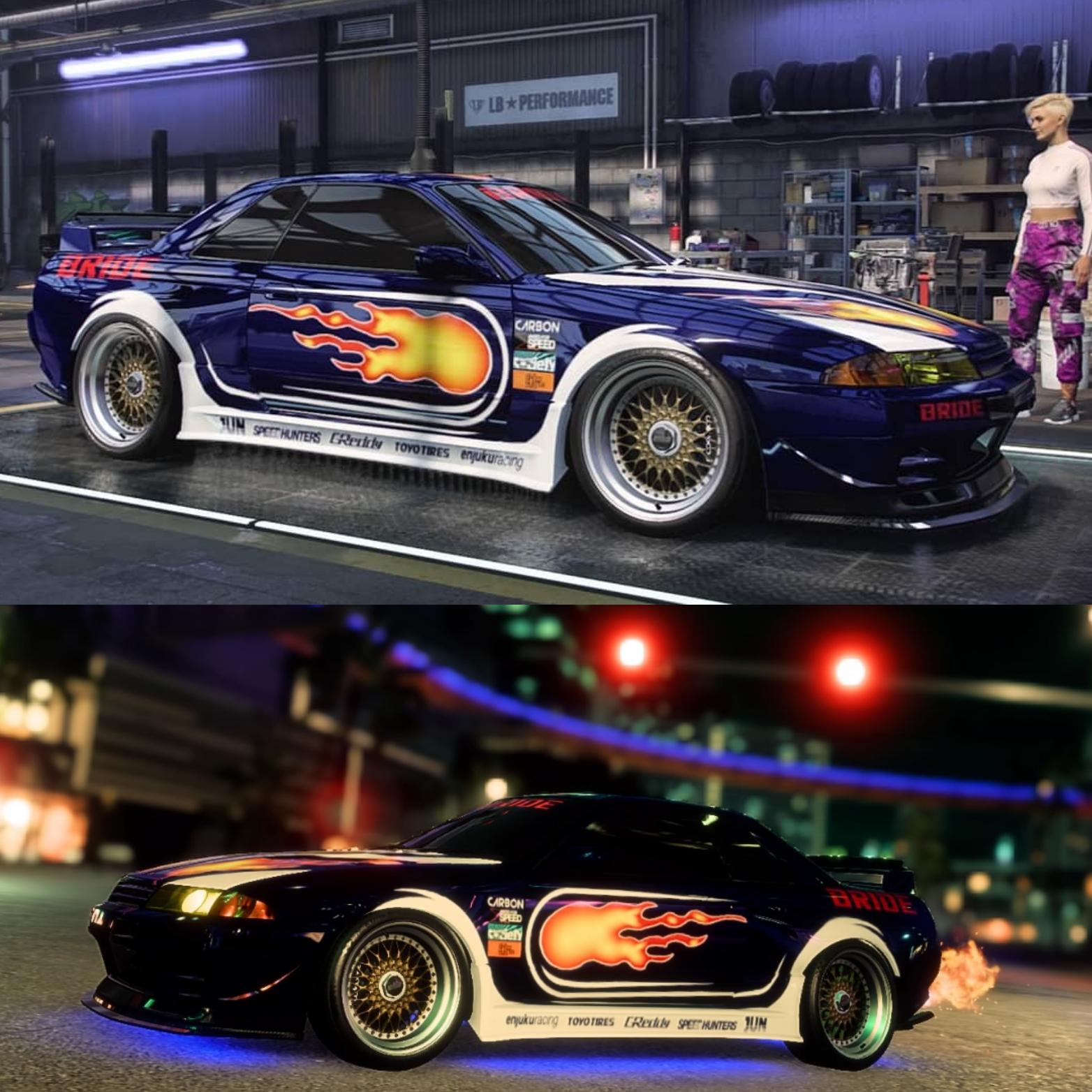 Yugiworld R32 Wrap design I made for my R32. Design inspiration taken from NFSMW (I ...