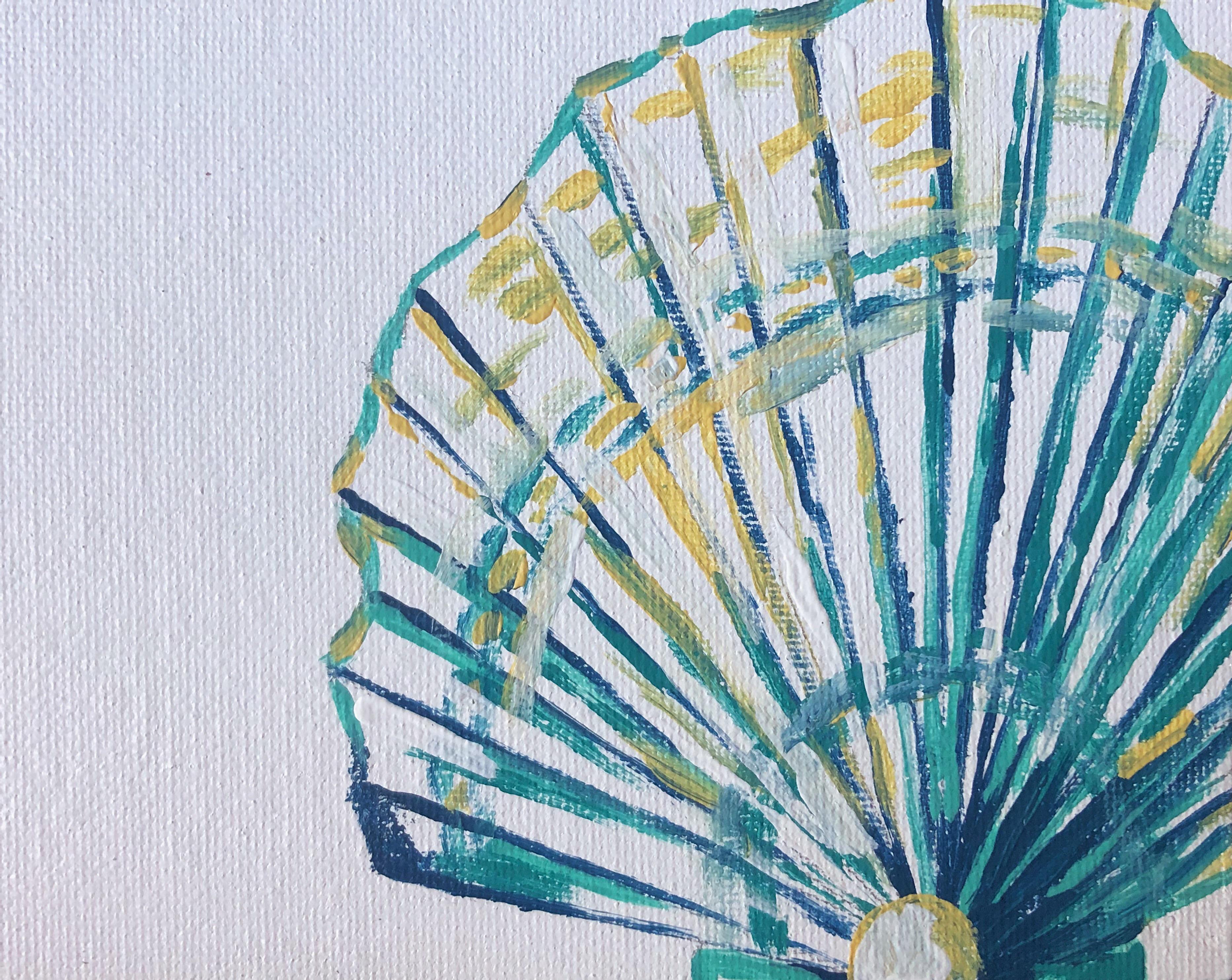 Yellow Shell, Me, acrylic, 2020 | Scrolller