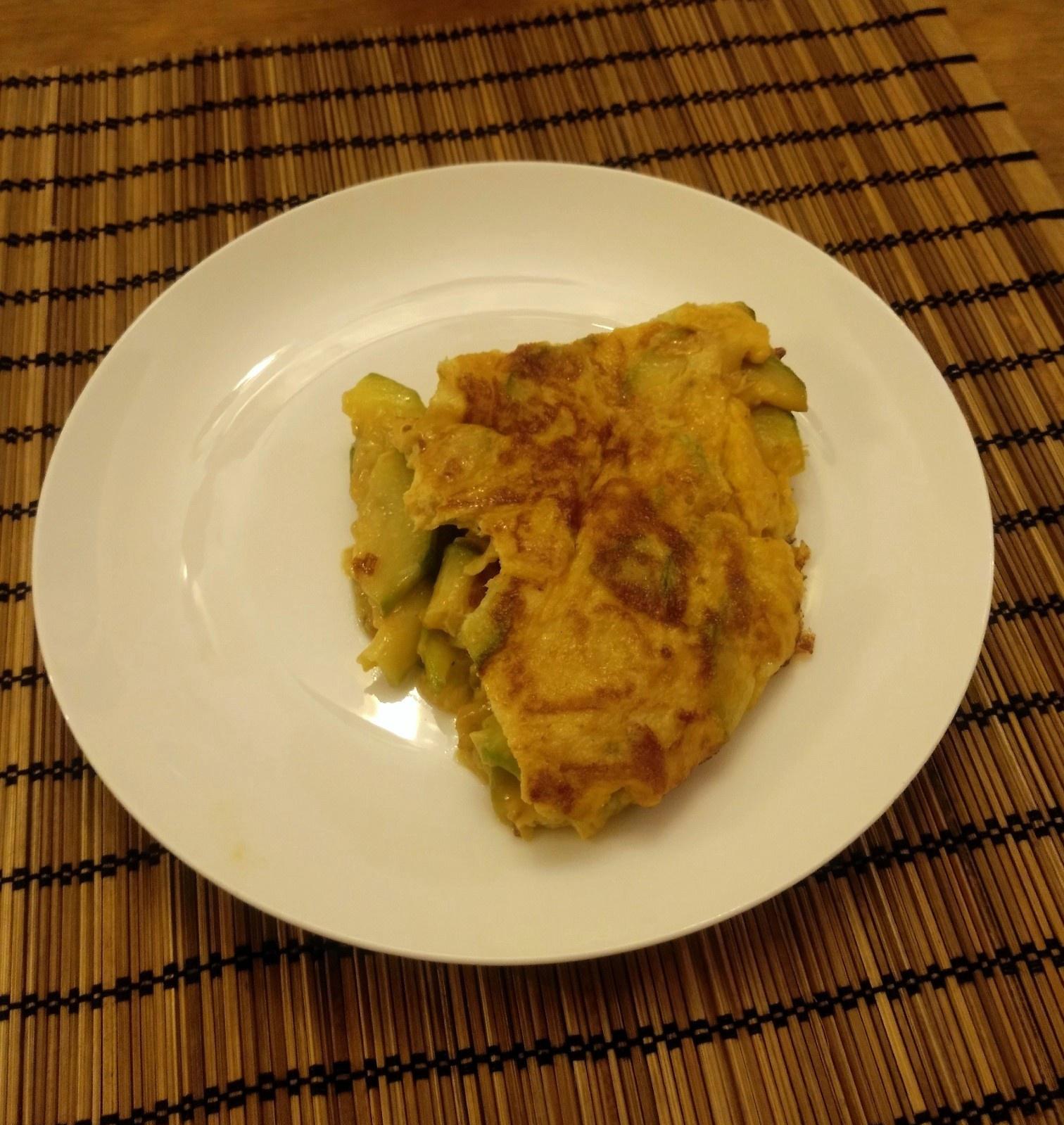 Zucchini omelette Scrolller