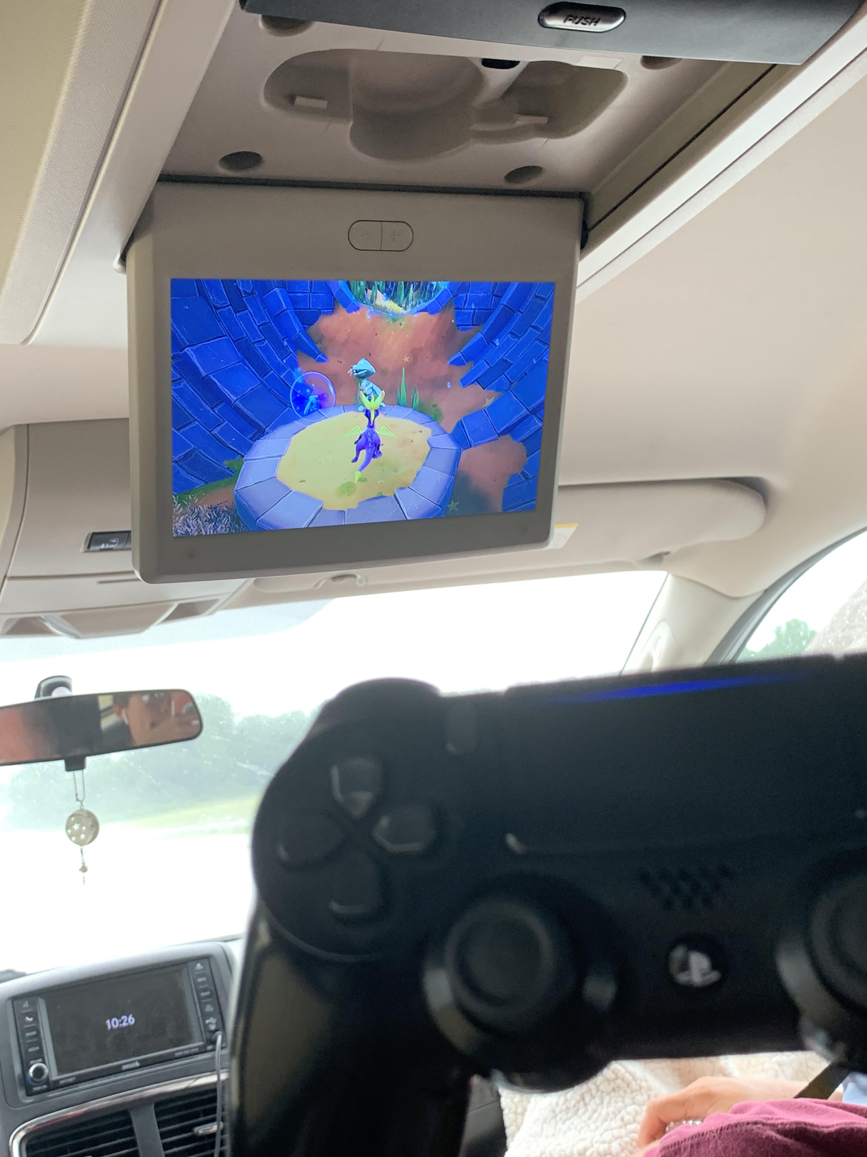 12 hour car ride calls for... Scrolller