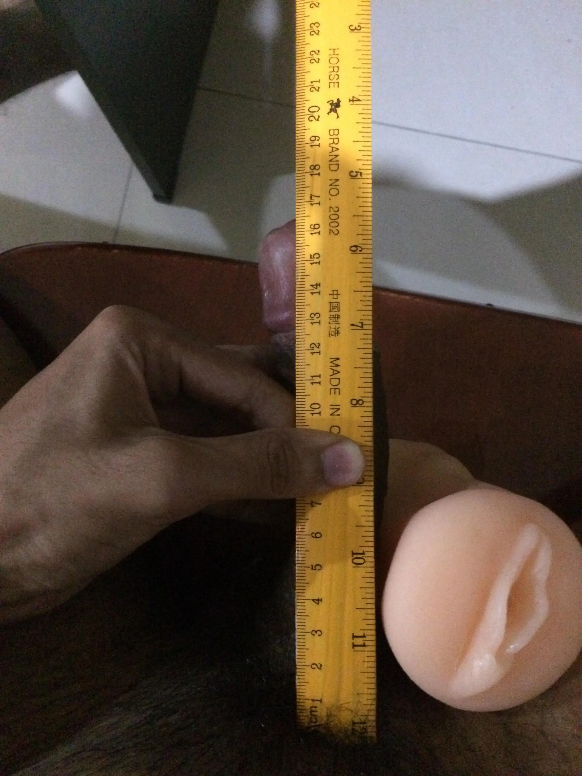 16.5 cm penis + base 0.3 cm 16.8cm hard penis. What do u guys think?