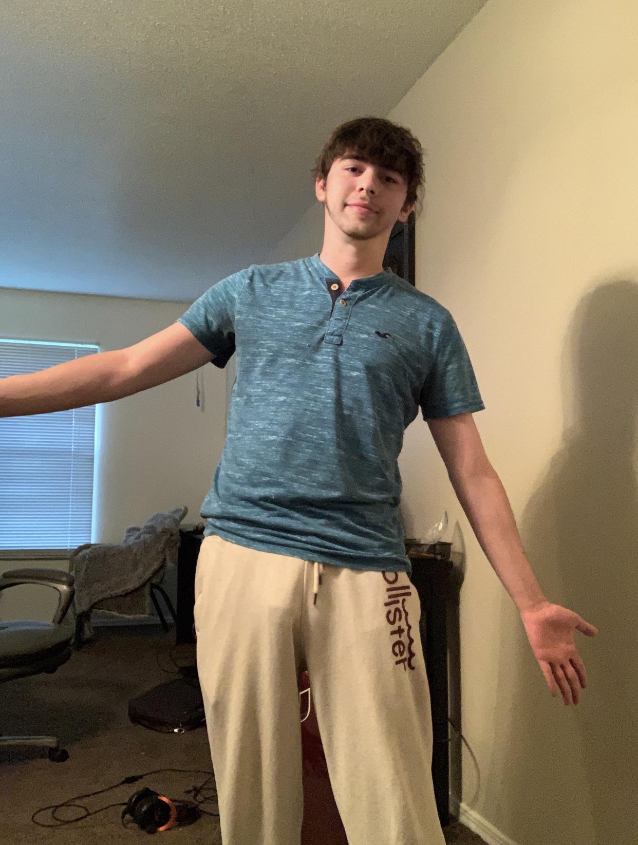 19m. No freeballing or boner required. This is me completely soft with