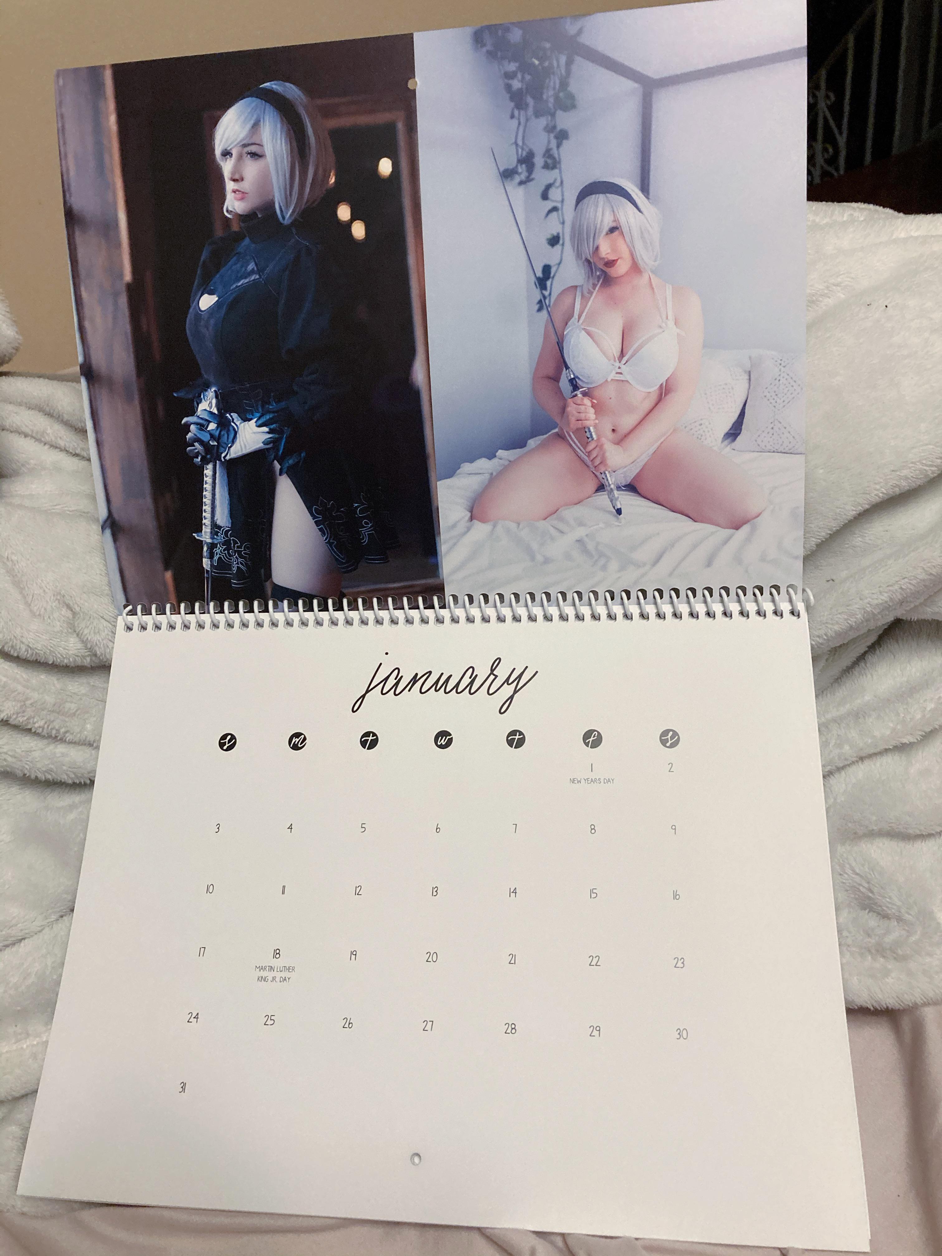 2021 Boudoir Cosplay Calendars are here! Scrolller