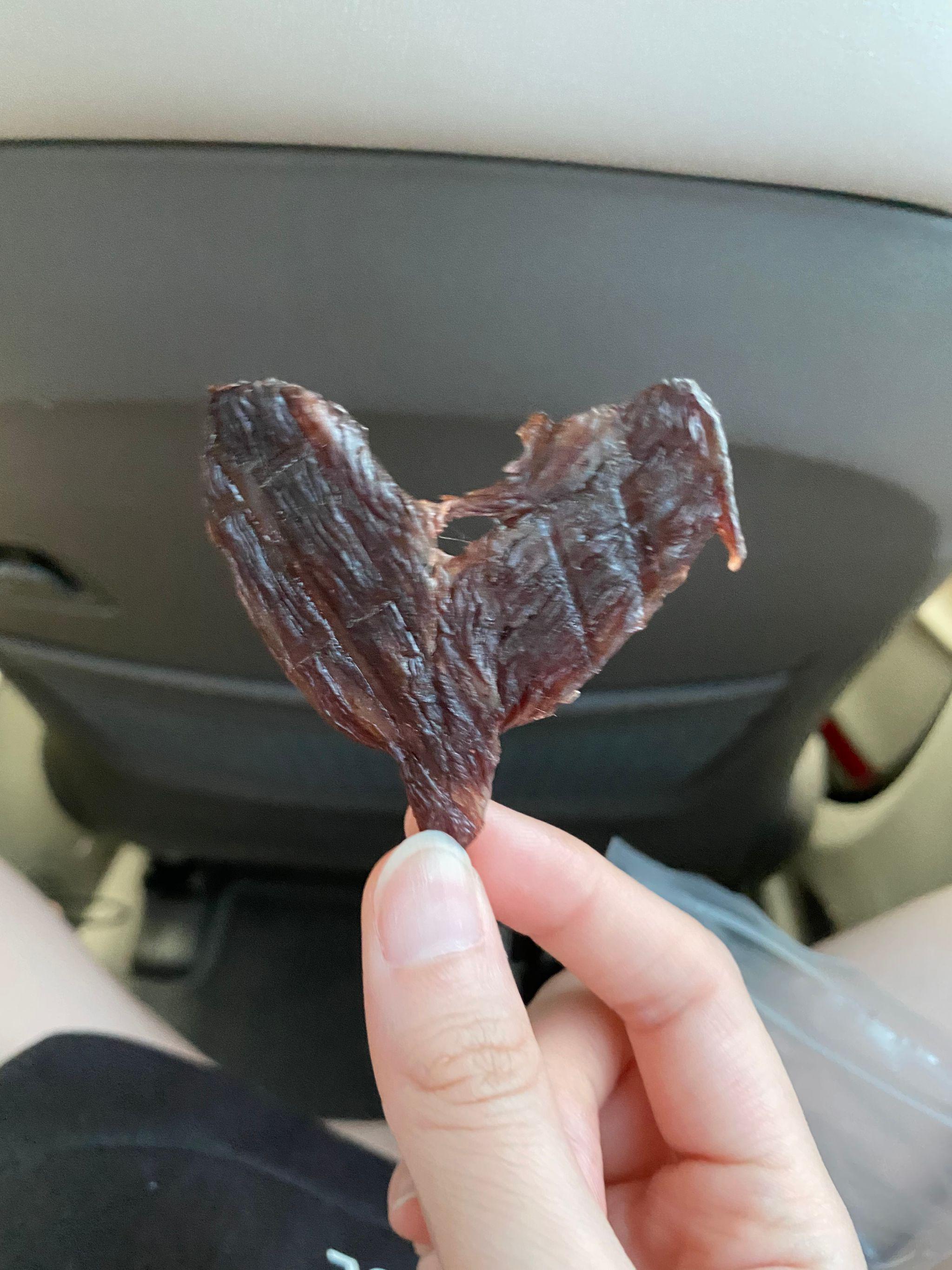 210807 Mia Weverse Moment - Mia’s heart-shaped beef jerky | Scrolller