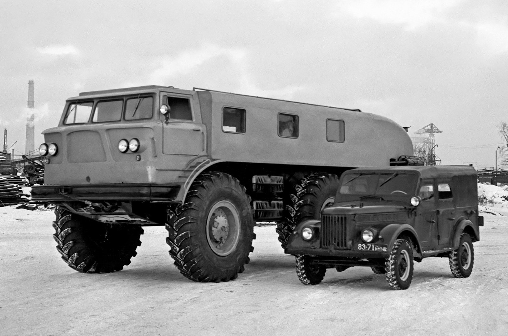 Tank 900 A 900 liter tank and a cruising range of more than half a thousand km ...