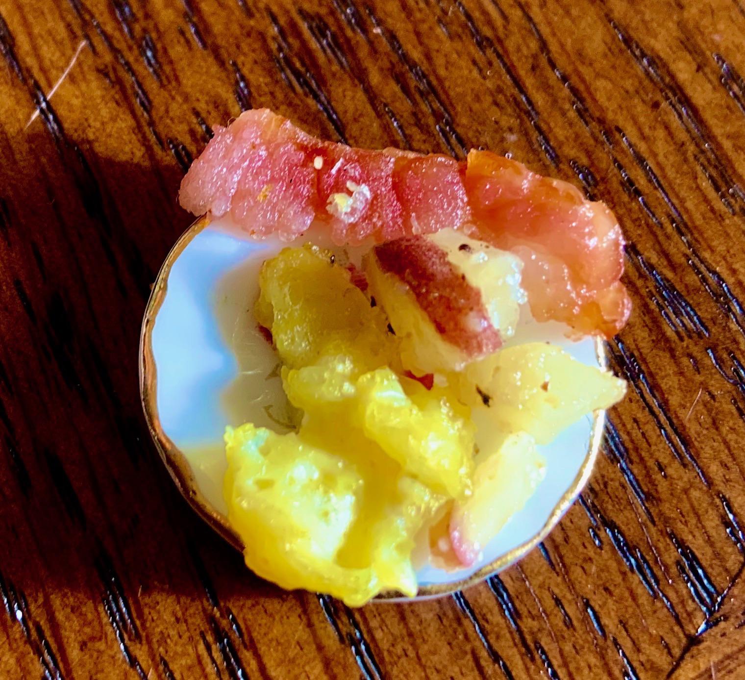 A Lovely Tiny Breakfast Prepared By A Lovely Tiny Chef Scrolller