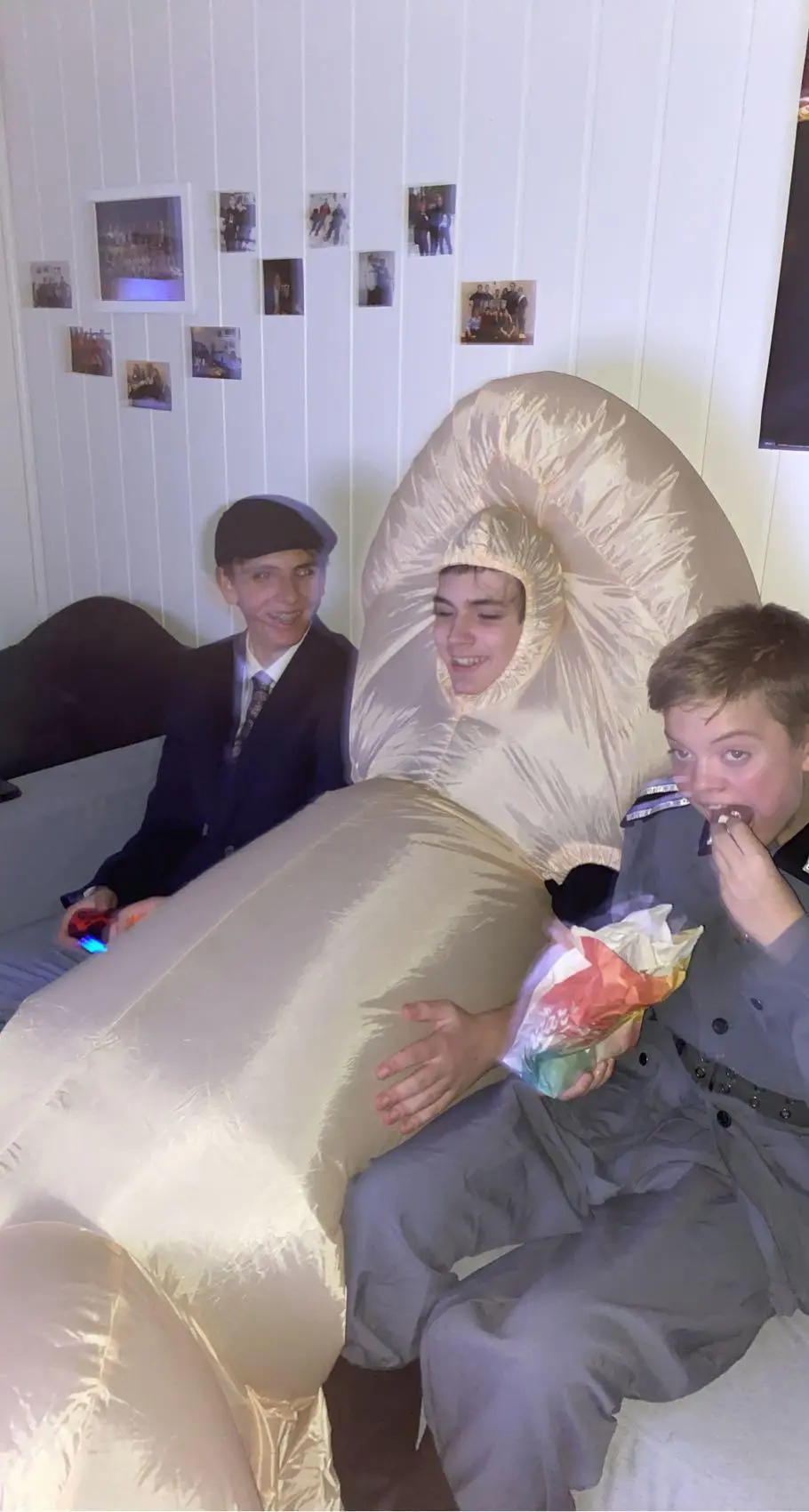 A nazi a cock and a jew