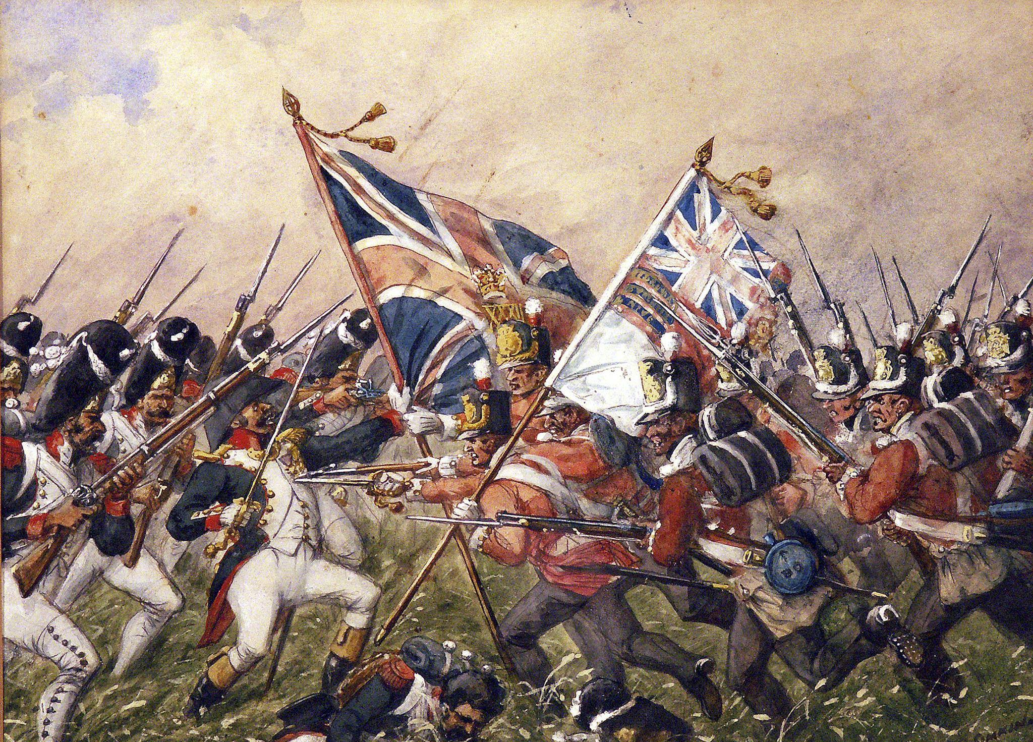 a-painting-showing-the-battle-of-waterloo-scrolller