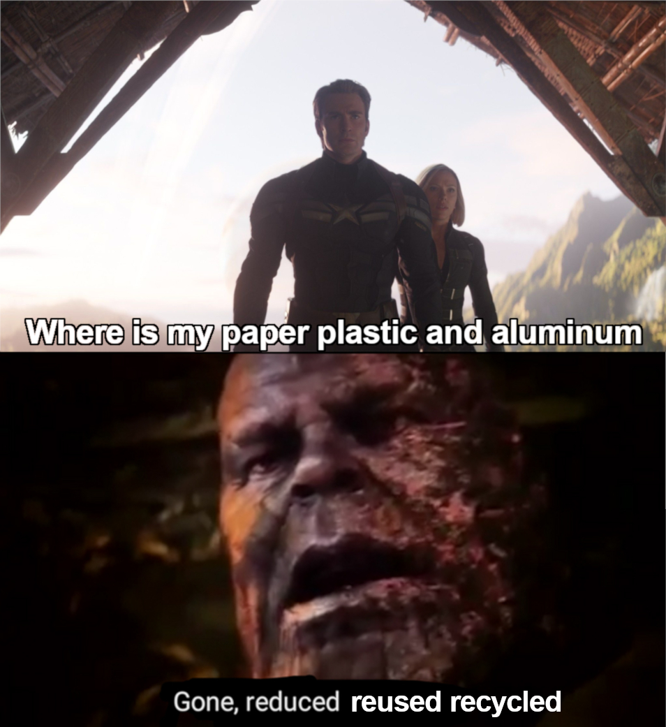 A recycling meme for your consideration | Scrolller