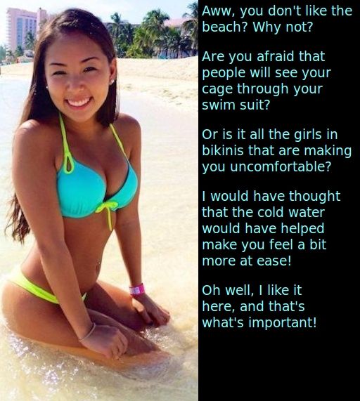 Asian Chastity Captions