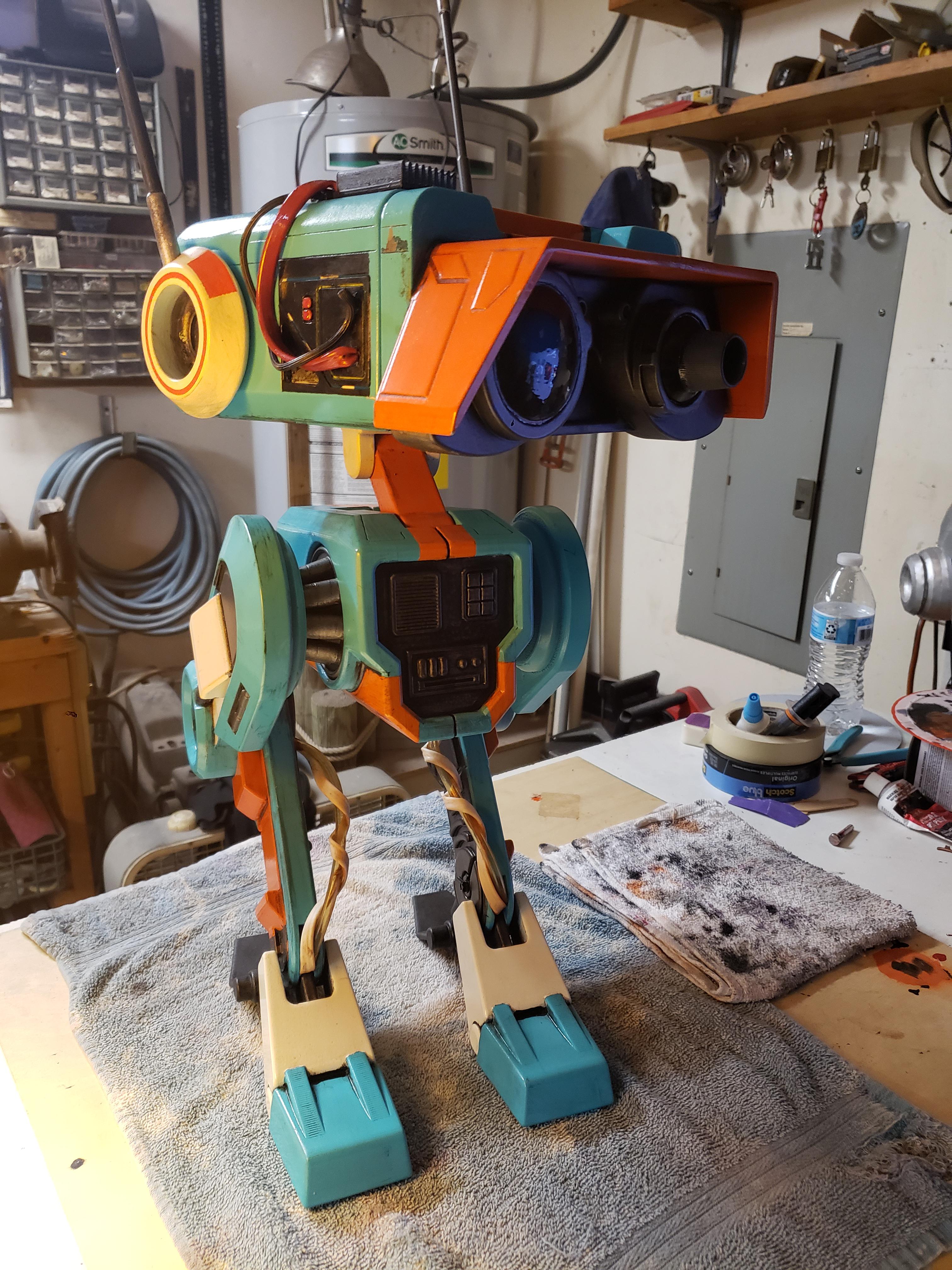 After 6 months of hard work, I finally got my BD-1 finished! | Scrolller