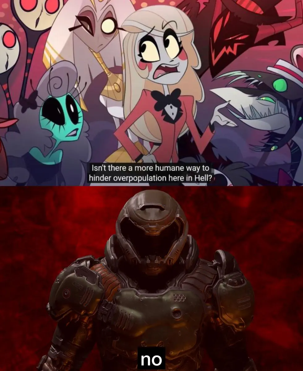 Afterlife is temporary, doom is eternal- wait