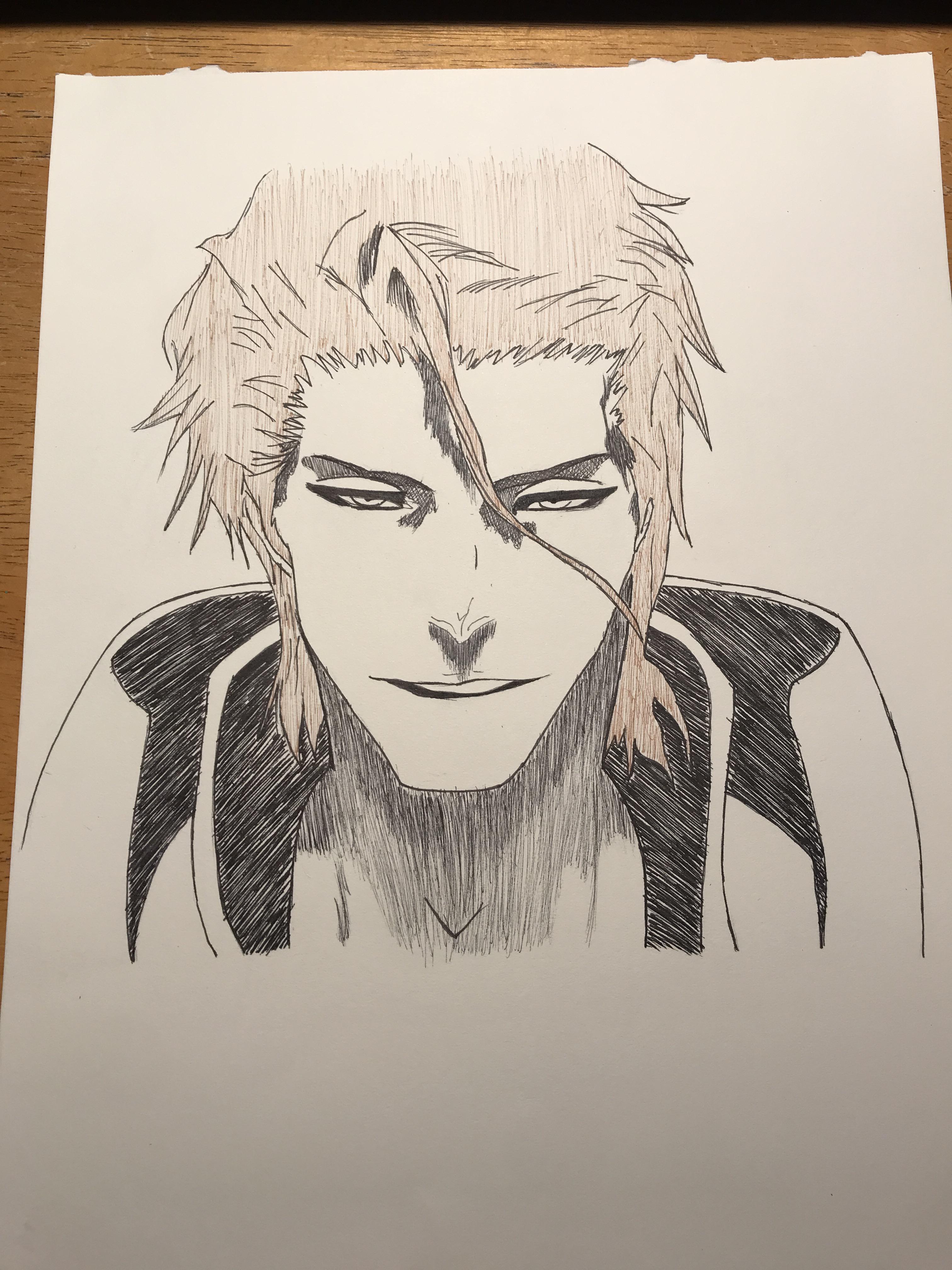 Aizen drawing by me | Scrolller