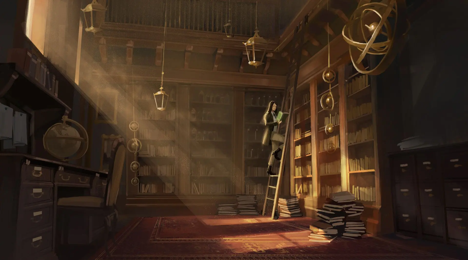 Alchimia - The Library by Jess Woulfe | Scrolller