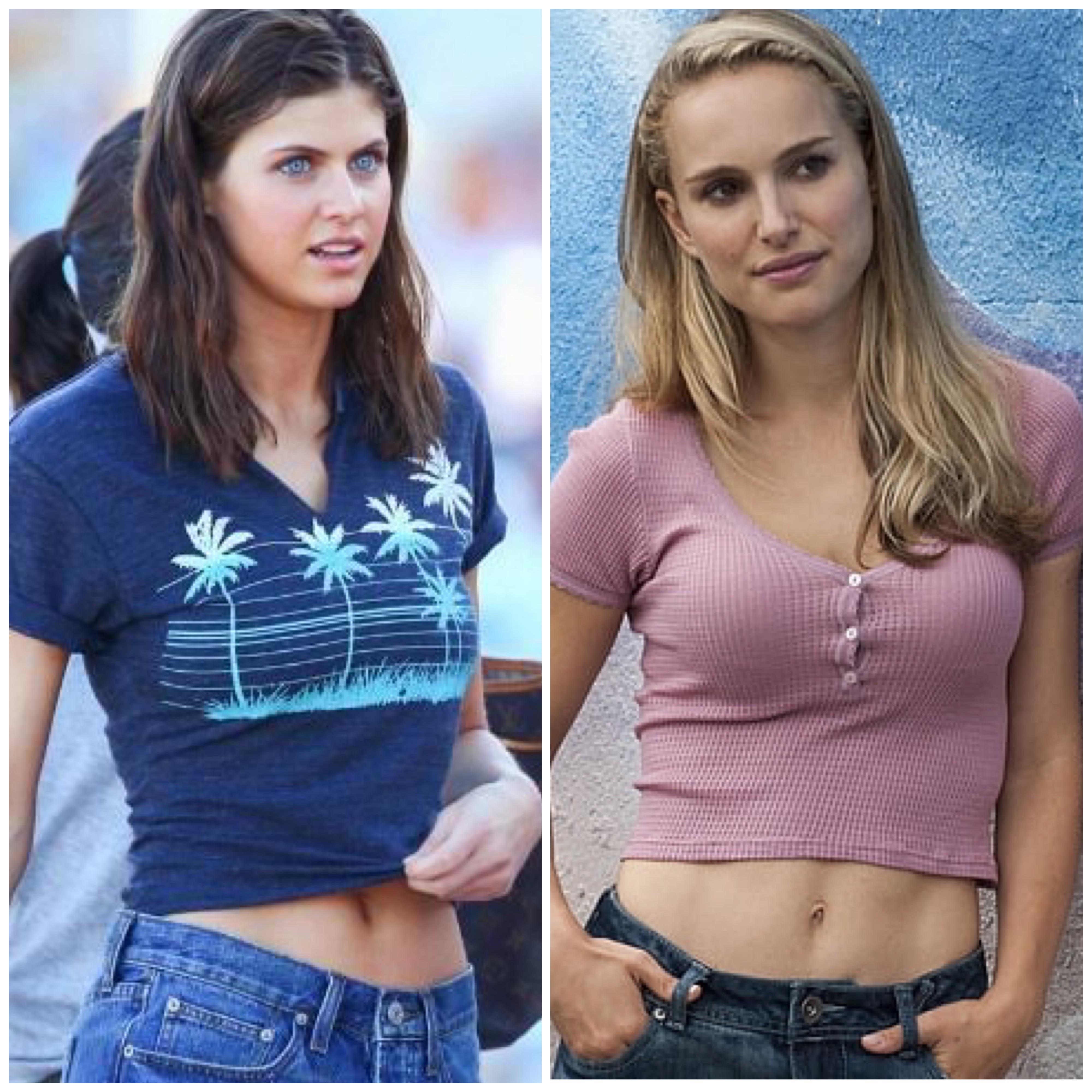 Alexandra Daddario vs Natalie Portman | Scrolller