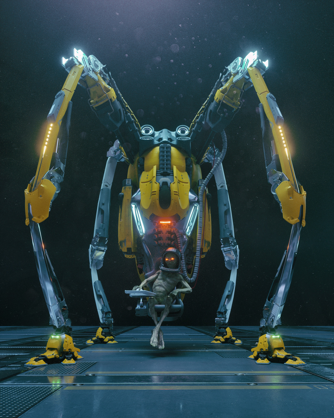 ALIEN SPIDER BOT FLEX | Scrolller