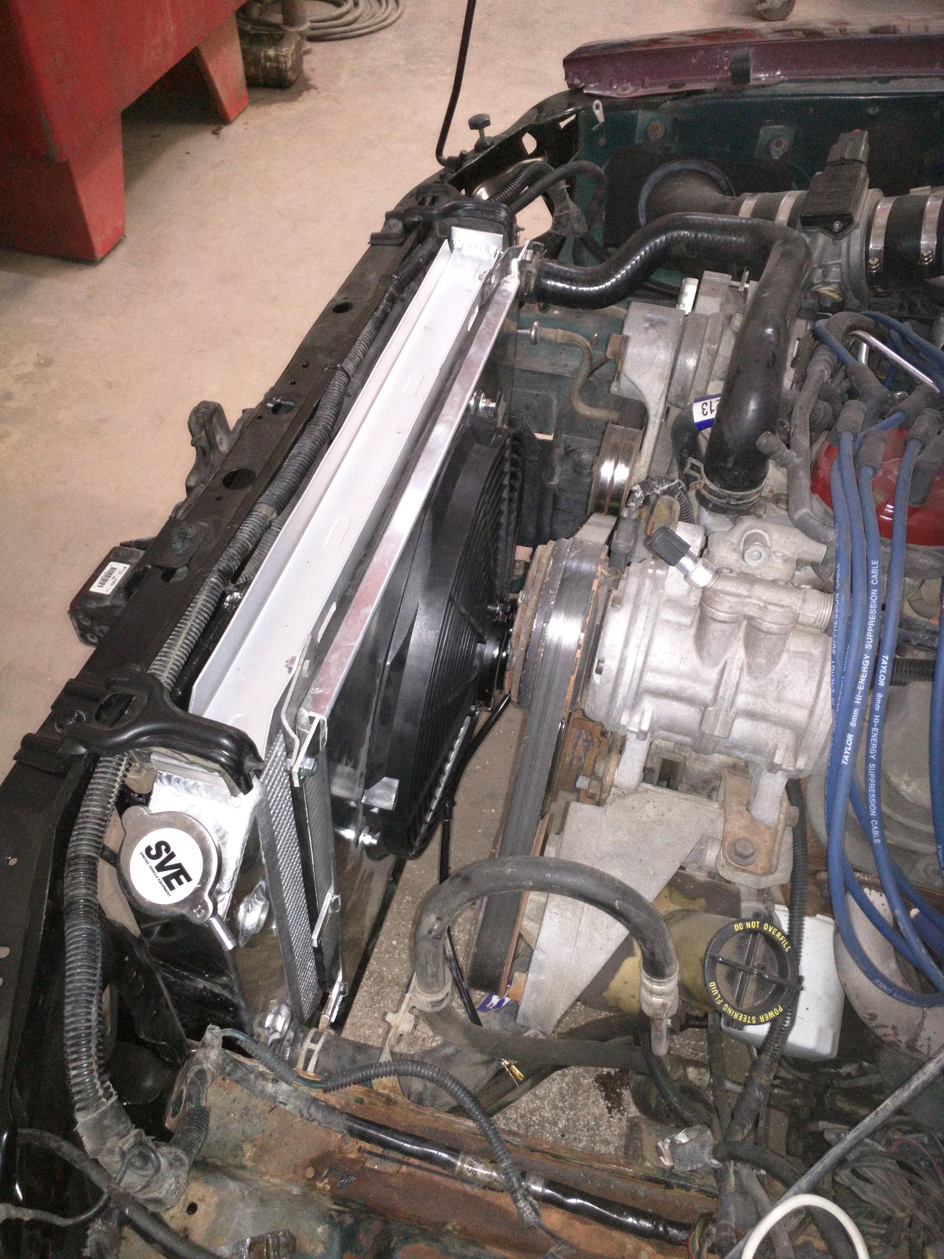 All new cooling system with electric fan. I love LMR.com | Scrolller