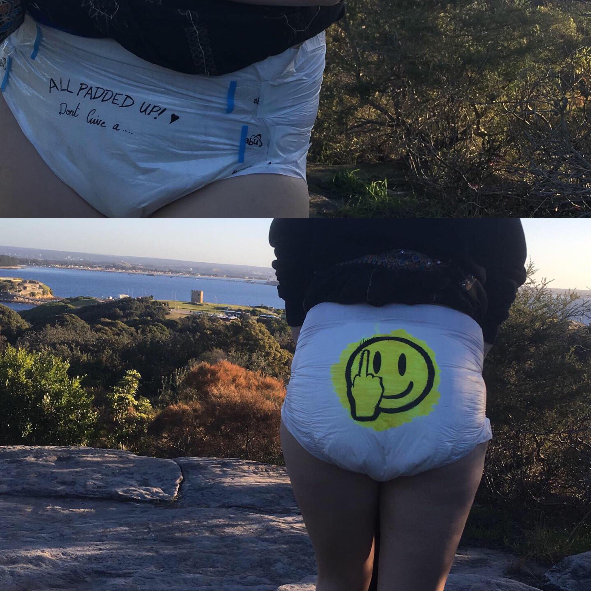 All Padded Up! Dont Give a... 🤭 Scrolller