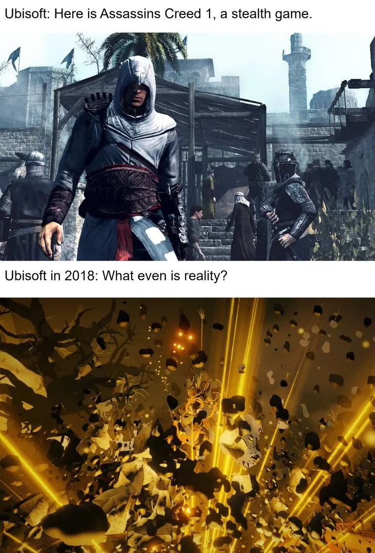 An Assassin's Meme made lovingly in Paint3D | Scrolller