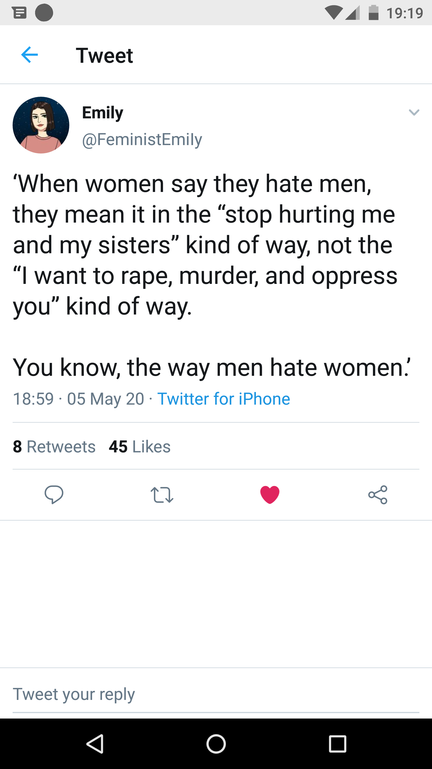 The difference between misogyny and misandry | Scrolller