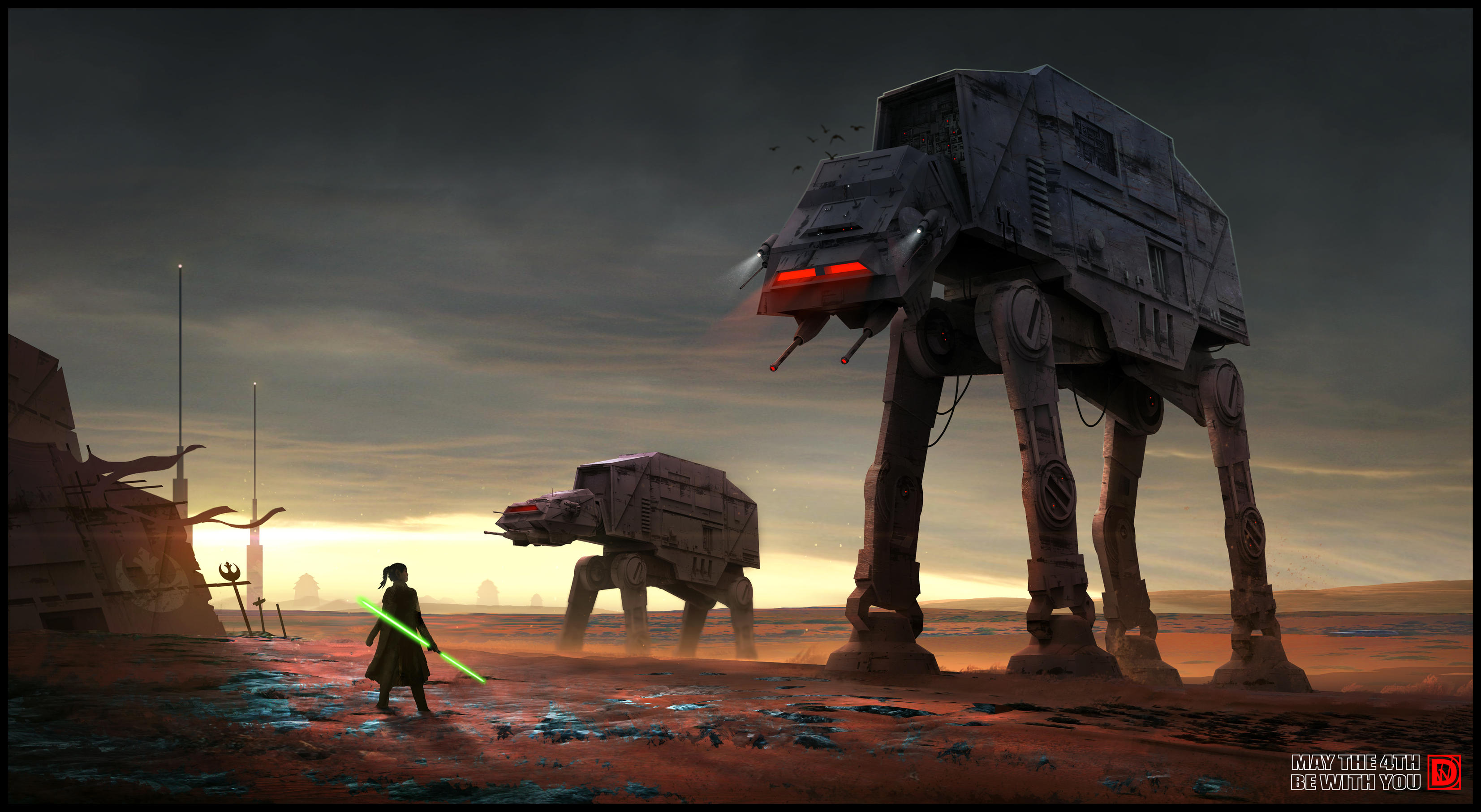 AT-AT by Dominique van Velsen | Scrolller