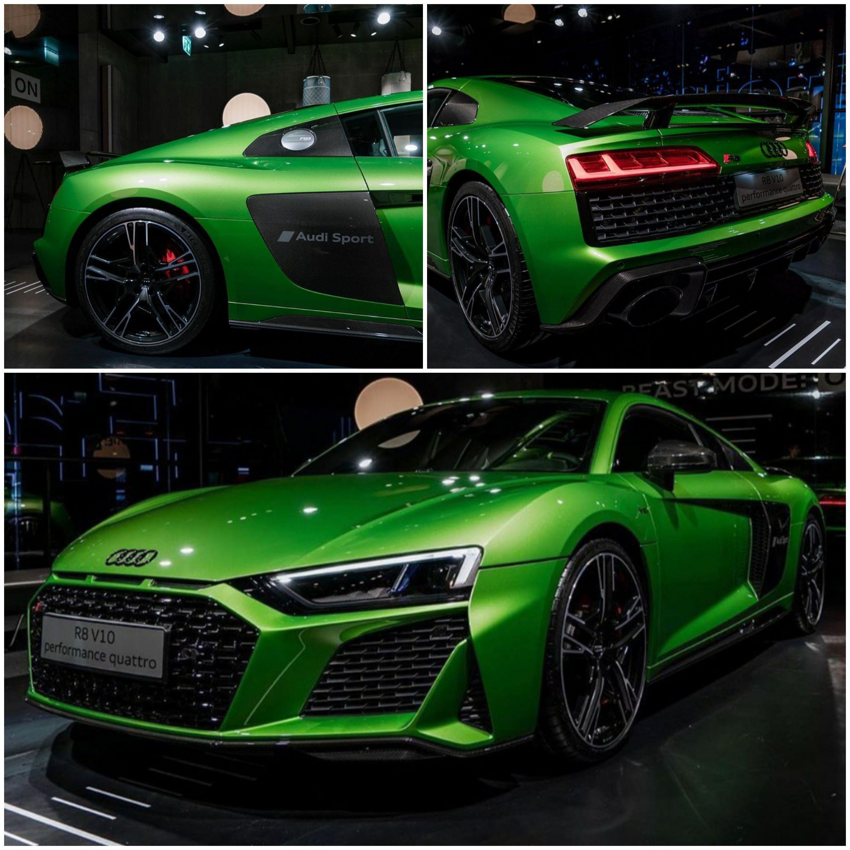 Audi exclusive Java green R8 | Scrolller