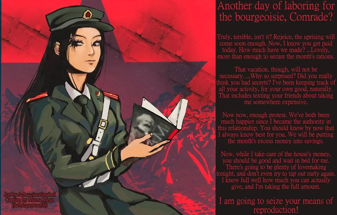 Authleft GF [f4a] [female-led relationship] [political compass girls ...