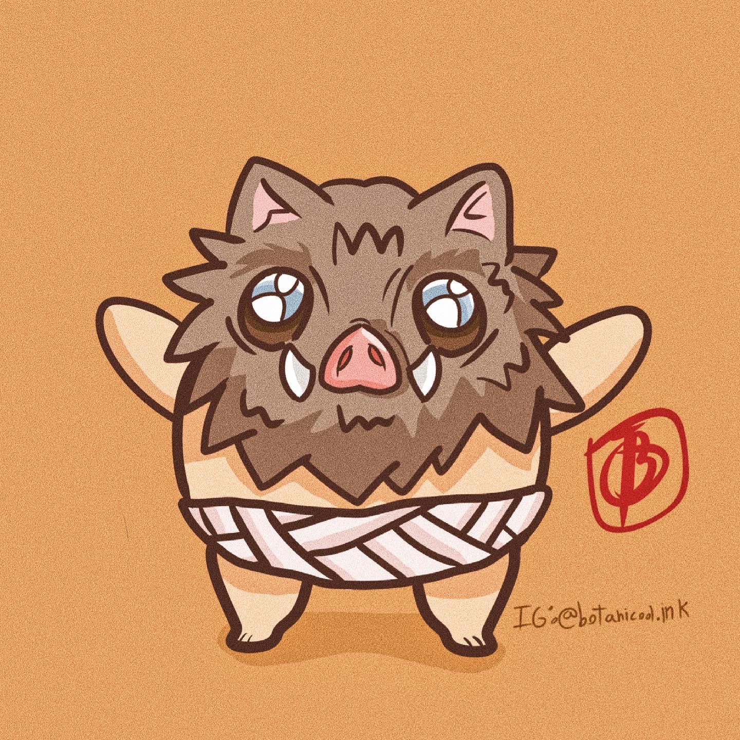 Baby inosuke drawing by me botanicool.ink on ig | Scrolller