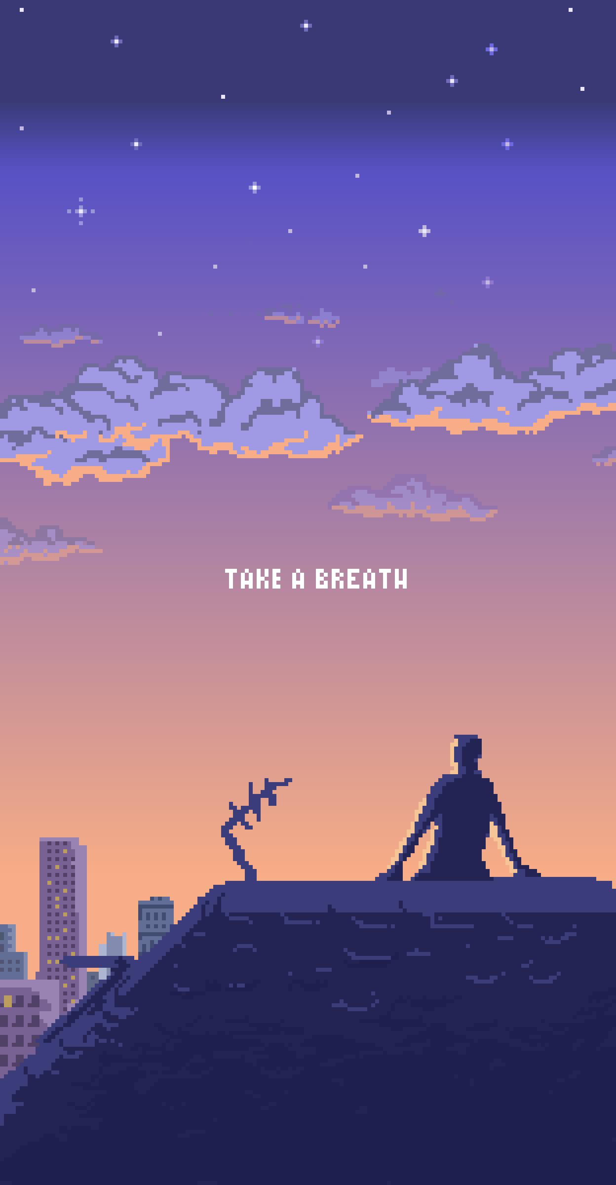 Back with more lofi pixel stuff! Feel free to use as phone wallpapers