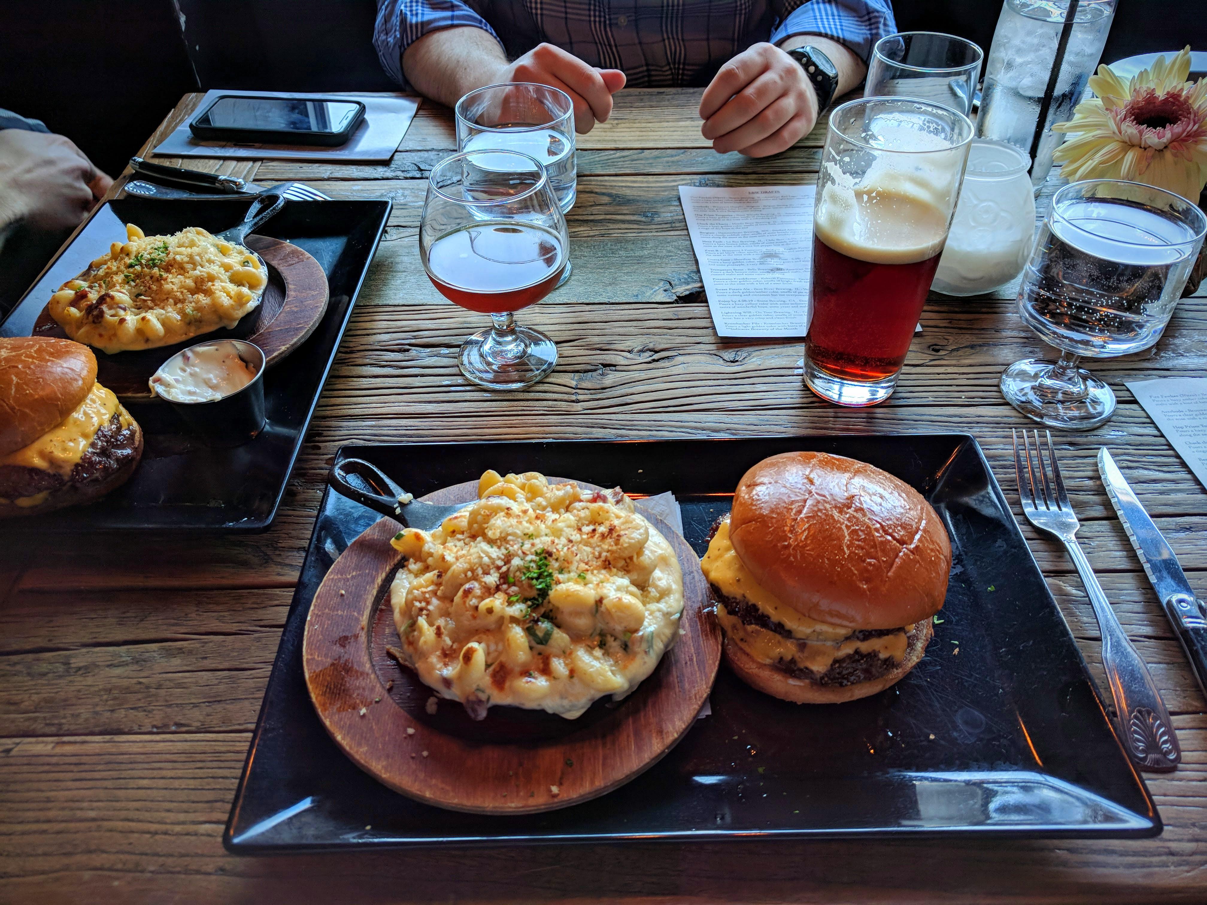 &amp;quot;Bad Burger&amp;quot; + Mac &amp; Cheese at Little Bad Wolf in Chicago. It may not ...