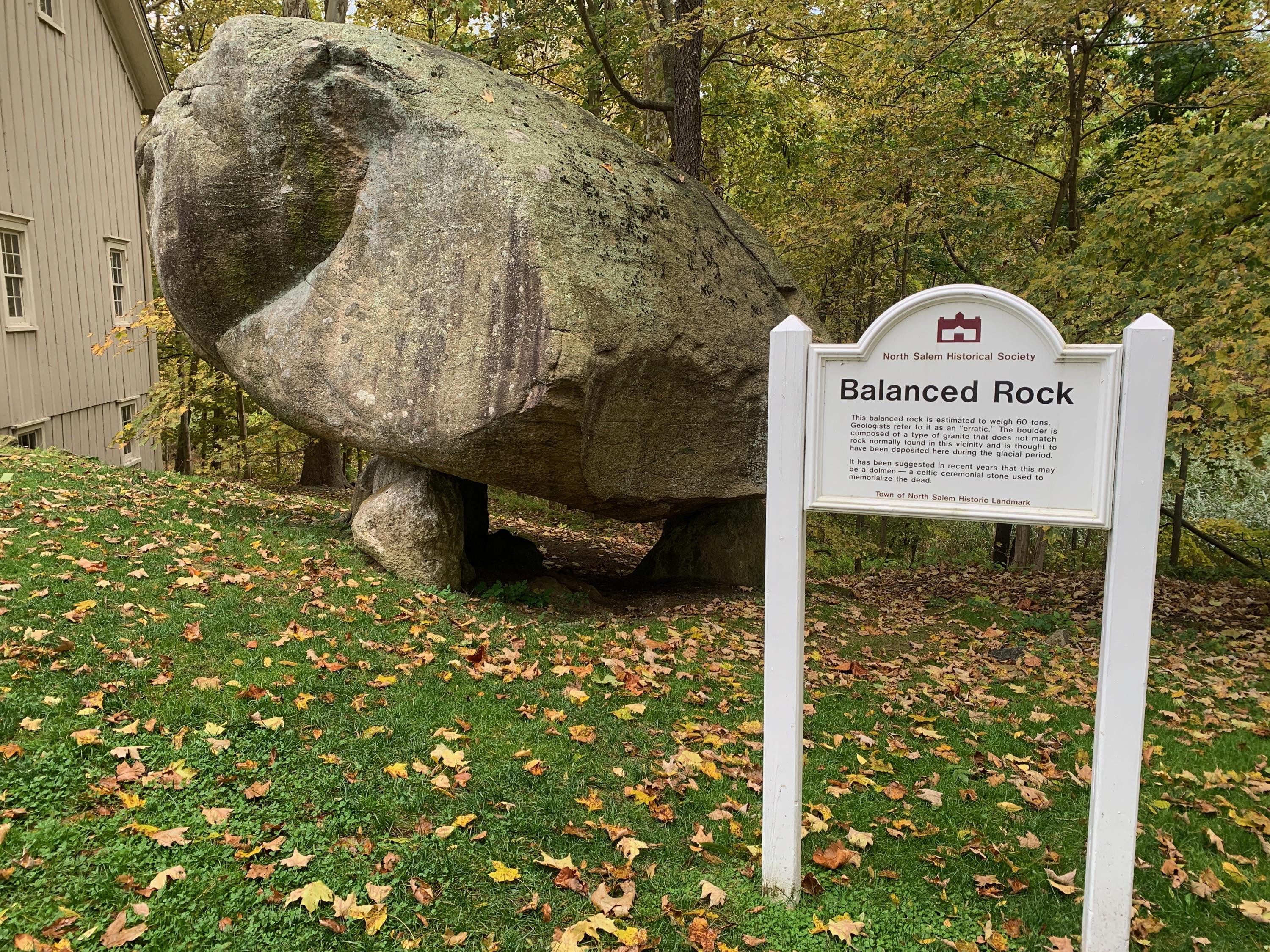 Balanced Rock. North Salem, New York. | Scrolller