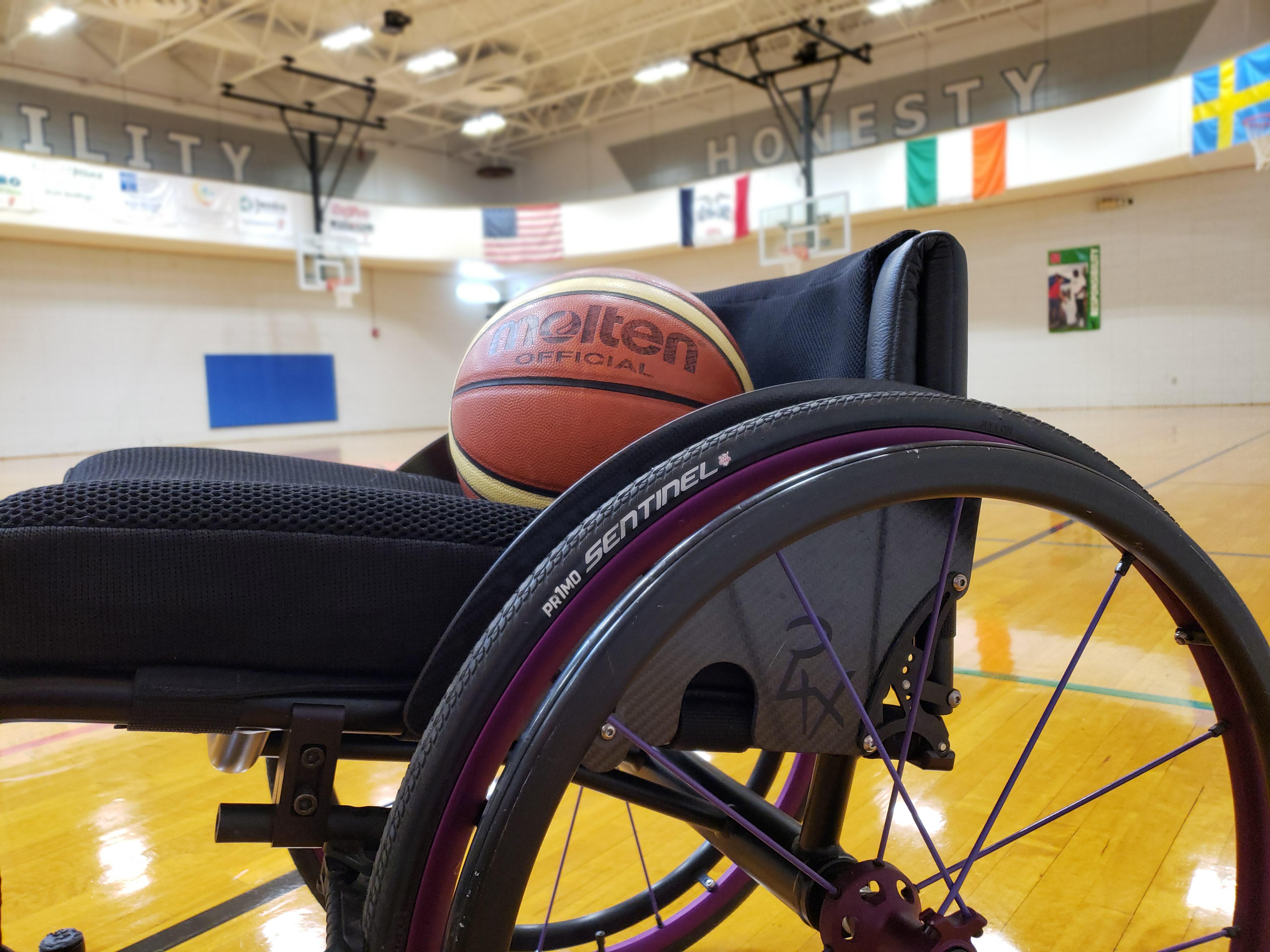Balling out at the YMCA! per4max p4x Adapted Sports, Wheelchair