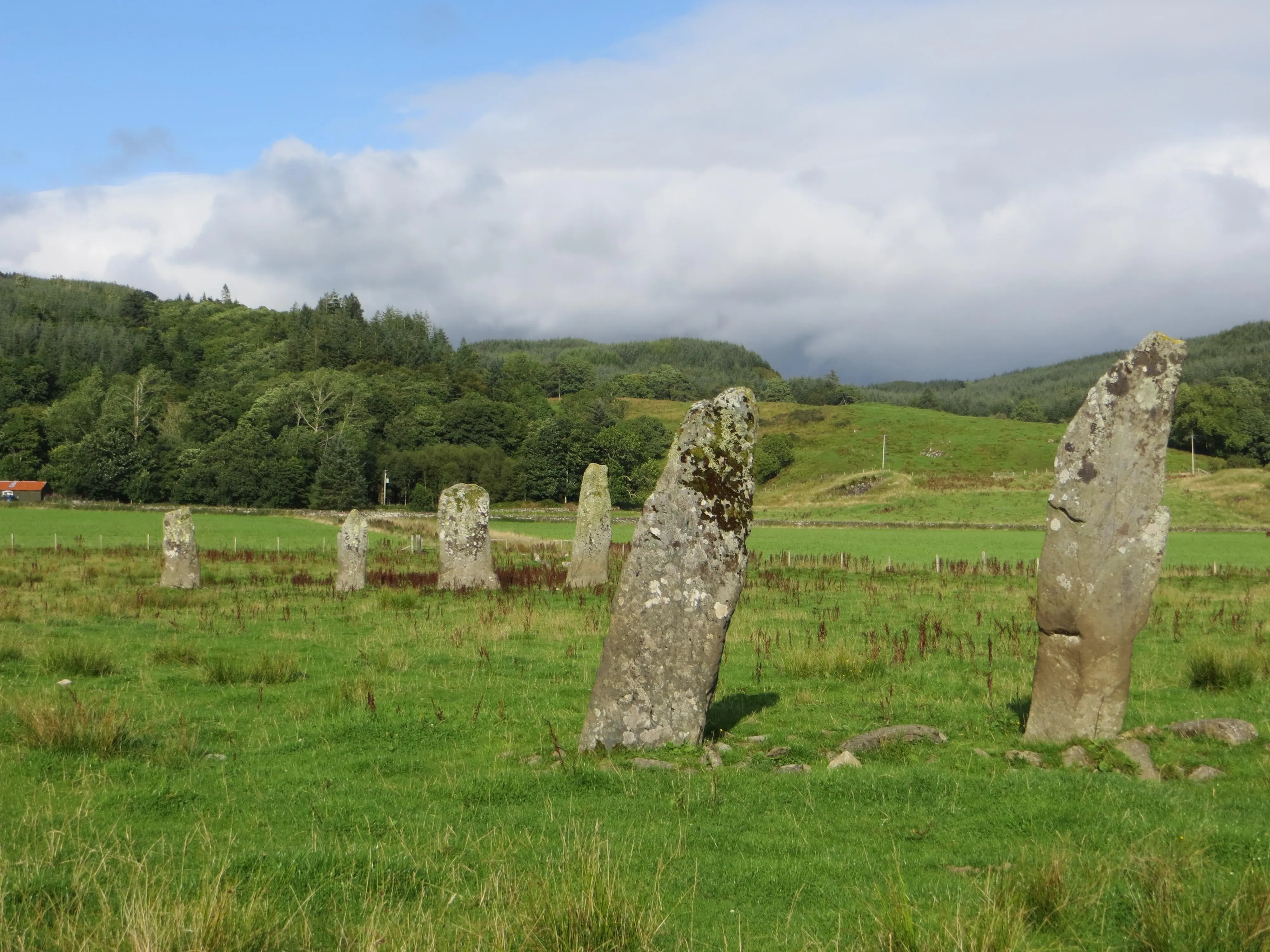 Ballymeanoch stone row, Kilmartin, Scotland [OC] [4000x3000] | Scrolller