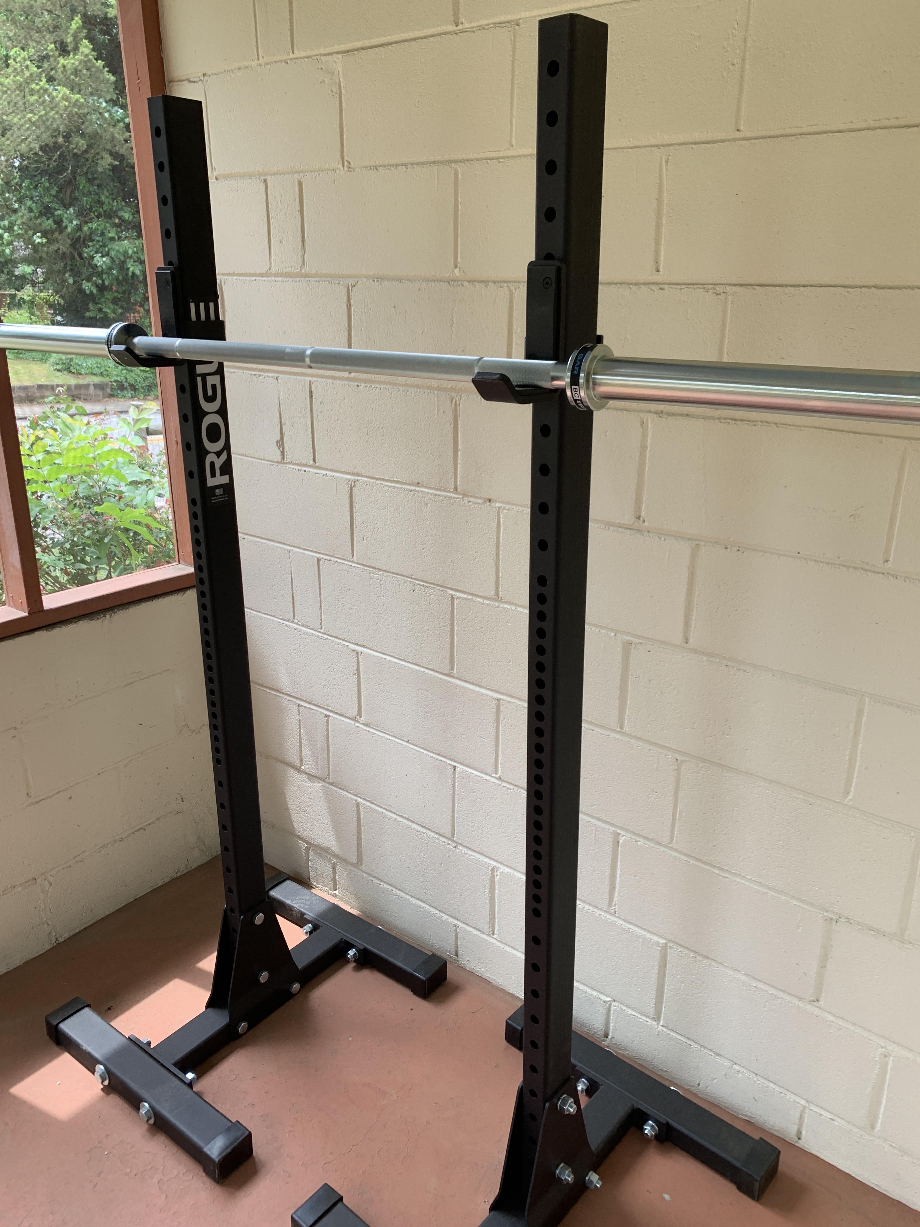 BC Hip Thruster + Rogue Indy Squat Rack Setup! | Scrolller