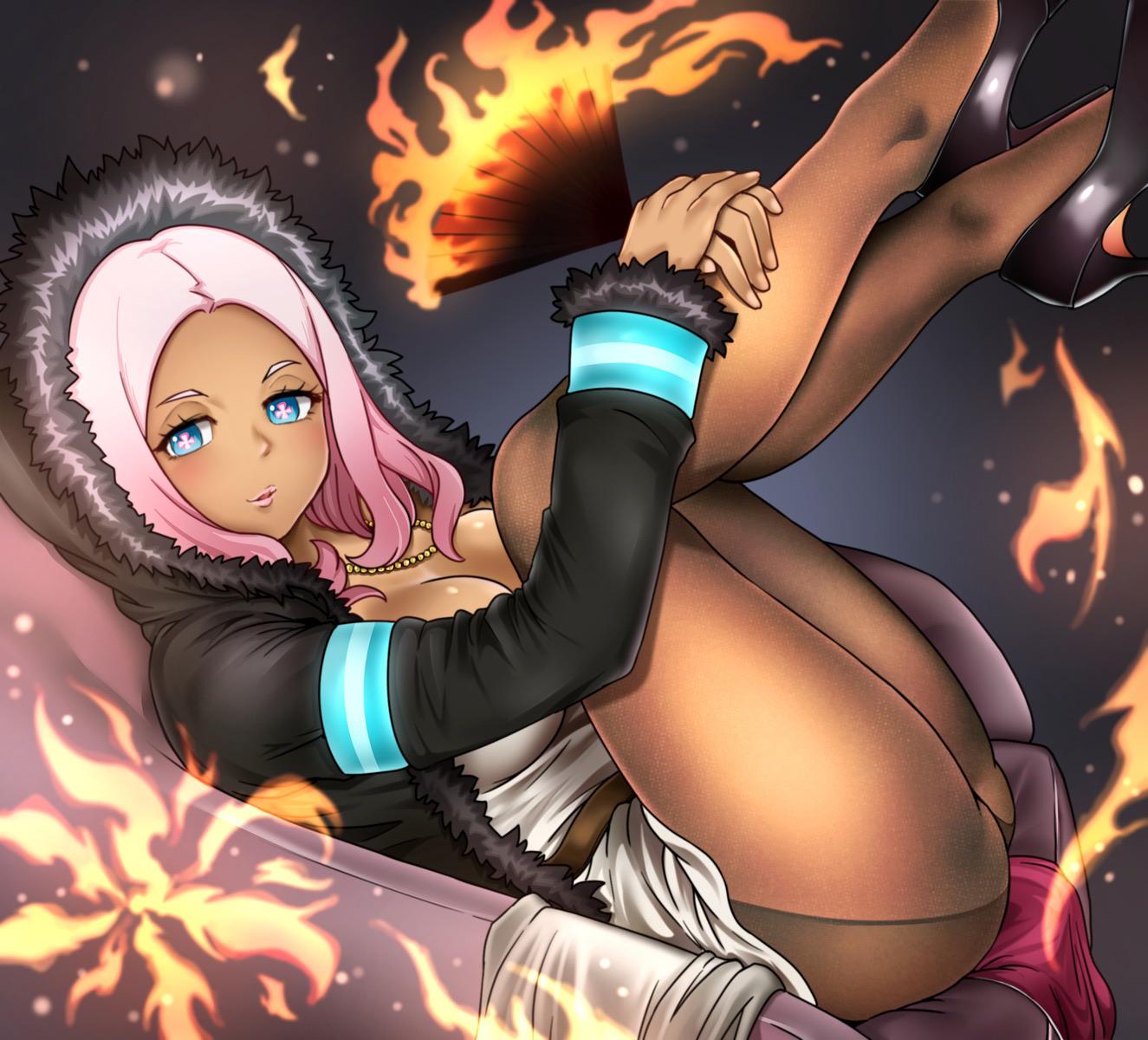 Fire force anime hentai фото 116