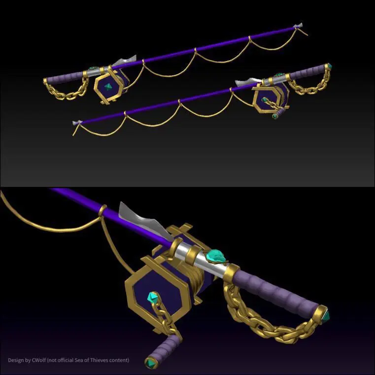 Because a Legendary Pirate deserves a Legendary Rod!!! | Scrolller