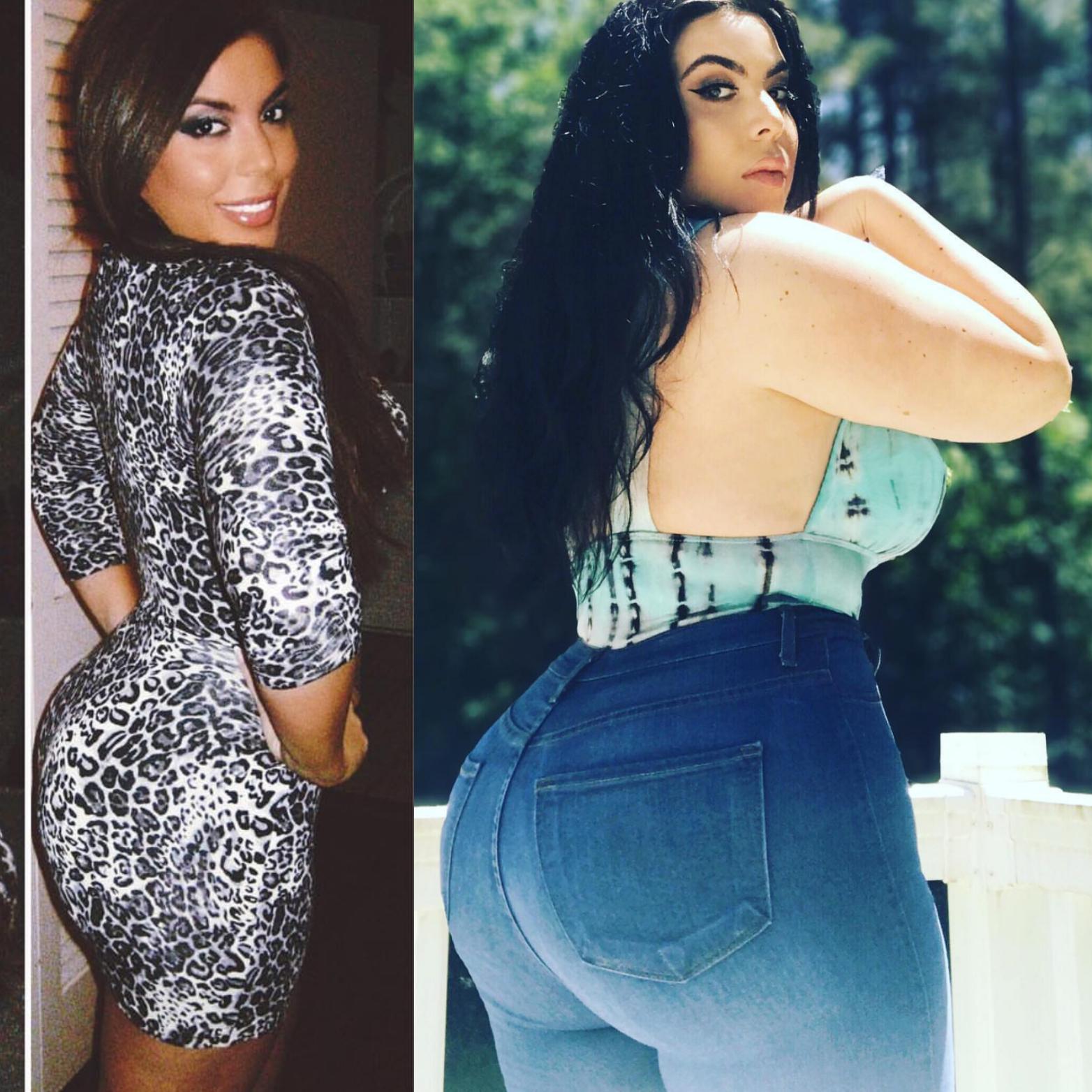 Before and after modeling Scrolller