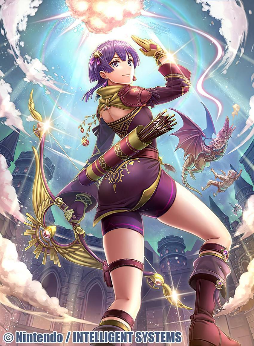 Bernadetta [Fire Emblem Cipher Official Art] Scrolller