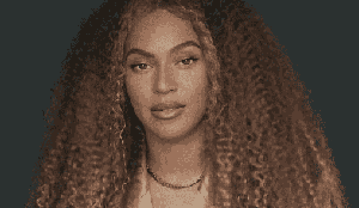 Beyonce Pixel Art | Scrolller
