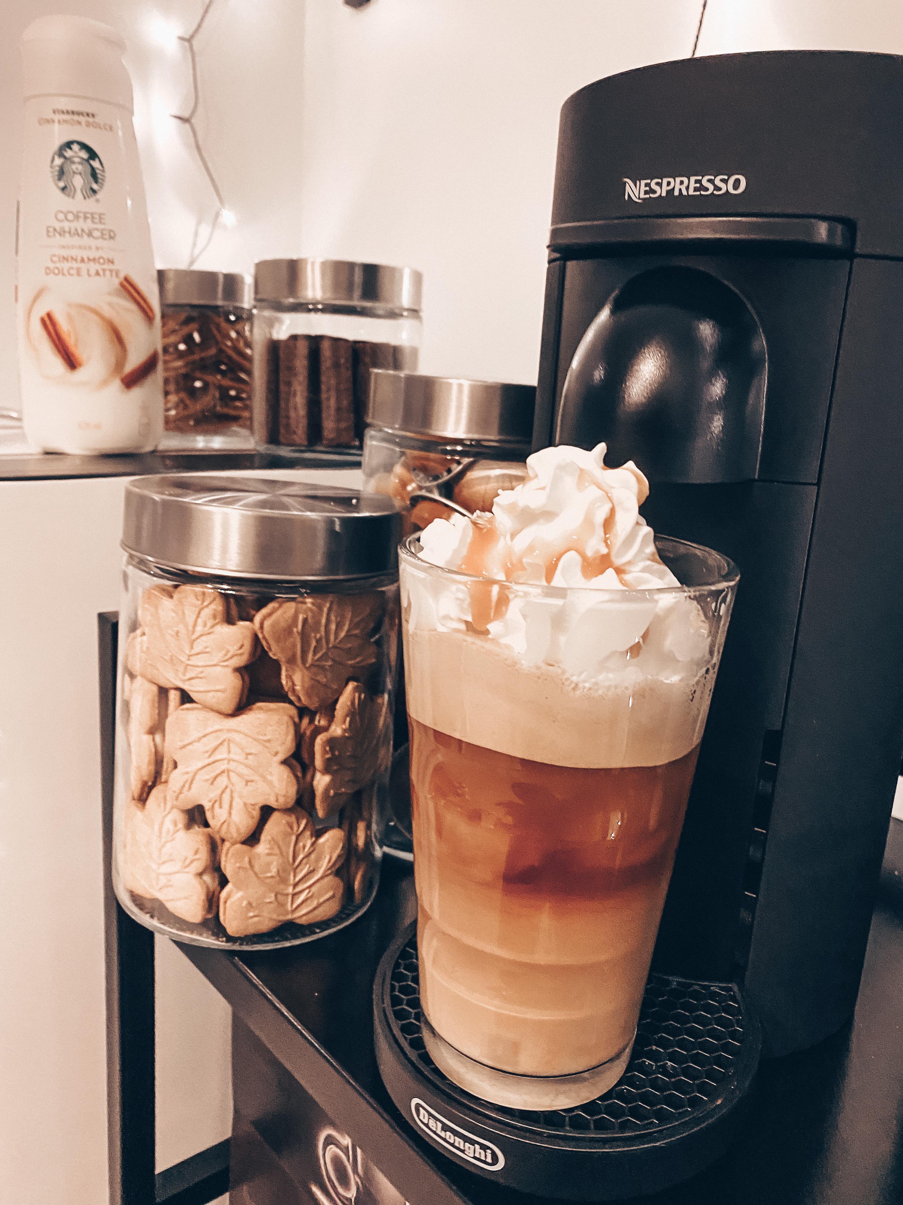 Bianco Leggero ☕️🤍 Starbucks Cinnamon Dolce Coffee Enhancer Scrolller