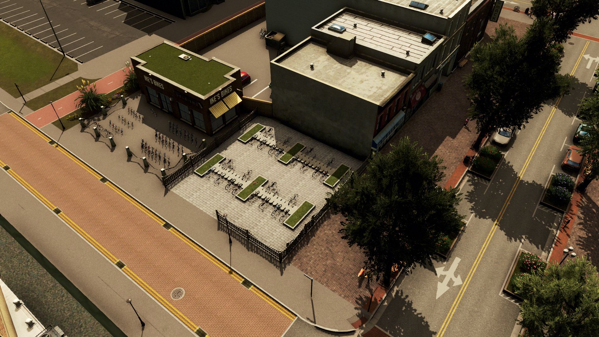 Bikes downtown Scrolller